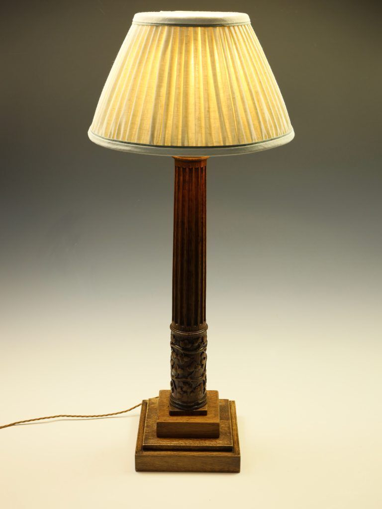 Large Empire Lampshade – Natural With Rosemary | Handmade In The Uk photo vintage