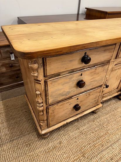 Victorian Pine Lancashire Dresser photo furniture