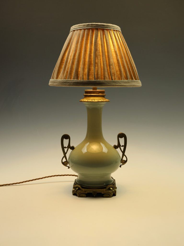 Small Empire Lampshade – Blush With Natural | Handmade In The Uk photo vintage