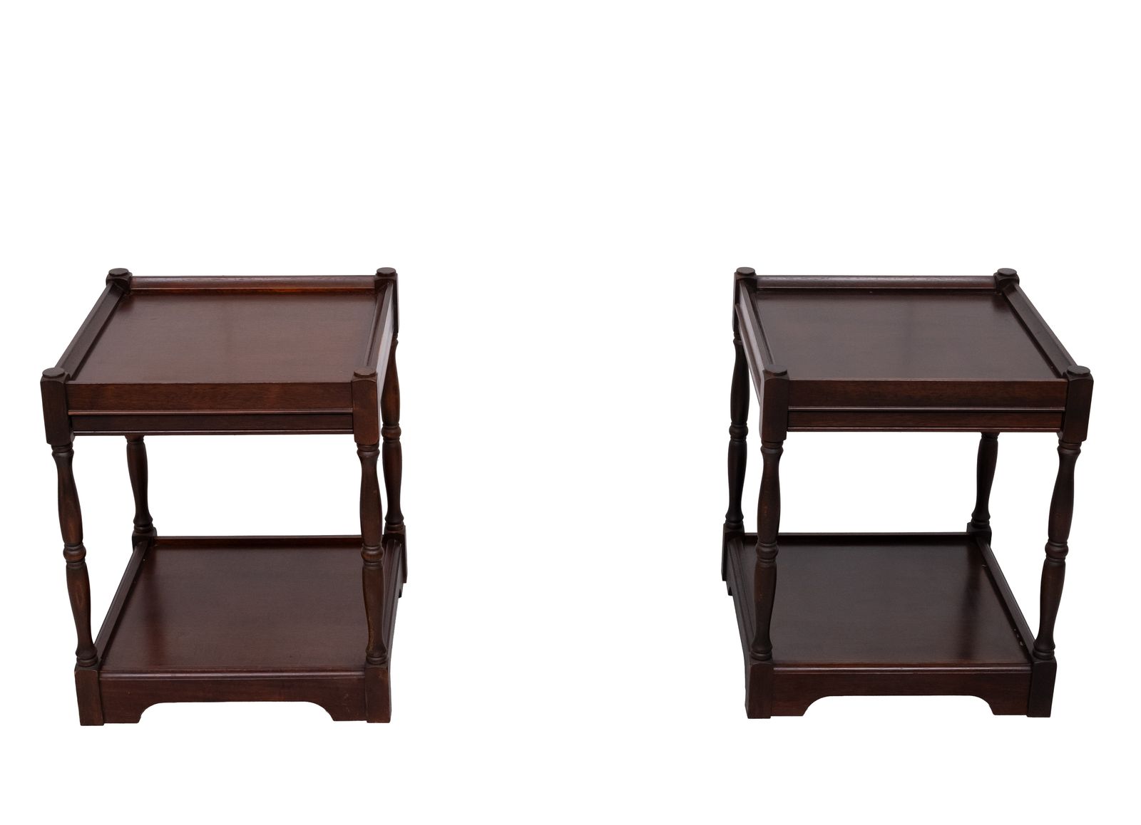 Georgian Style Set Mahogany Night Stands Sofa Tables .England photo furniture