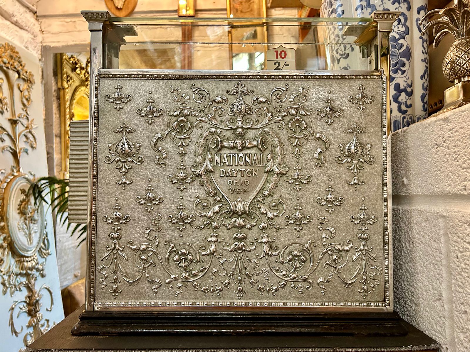 Chrome National Cash Register, Dayton Ohio 1913 photo 675.0