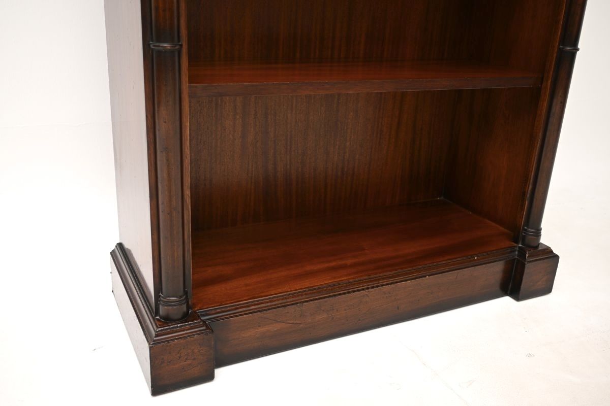 photo for sale Antique Georgian Style Mahogany Open Bookcase