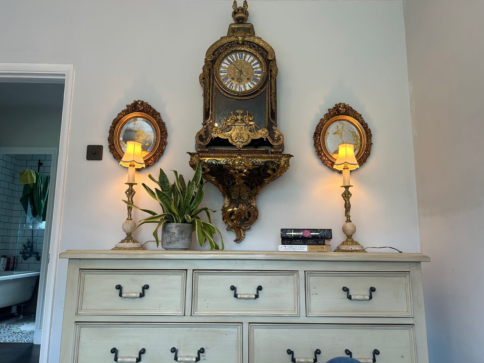photo furniture Country Sideboard Console Farmhouse Rustic Bank Of Drawers