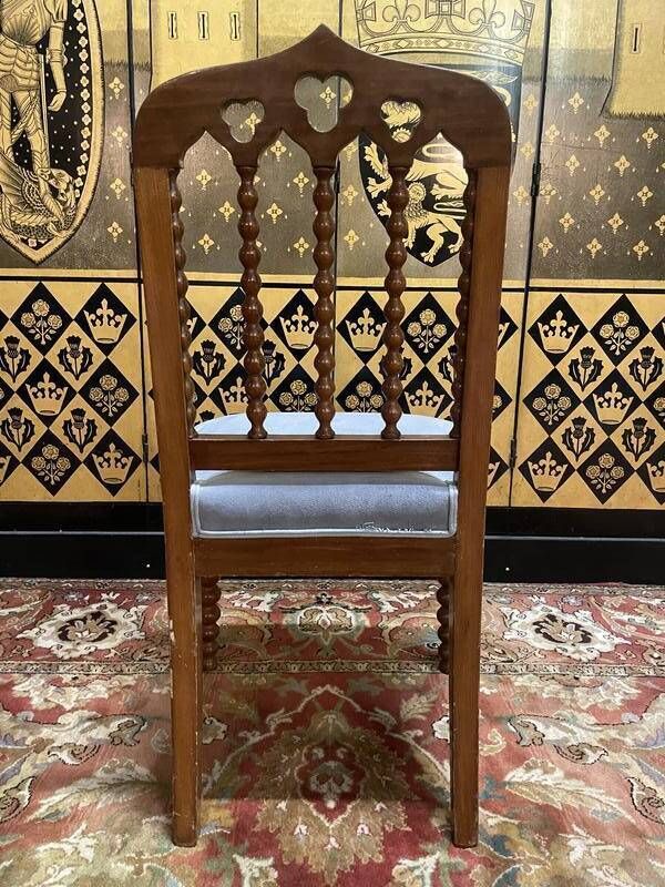 Set Of 6 Restoration Period "Chapelet" Chairs photo 927.0