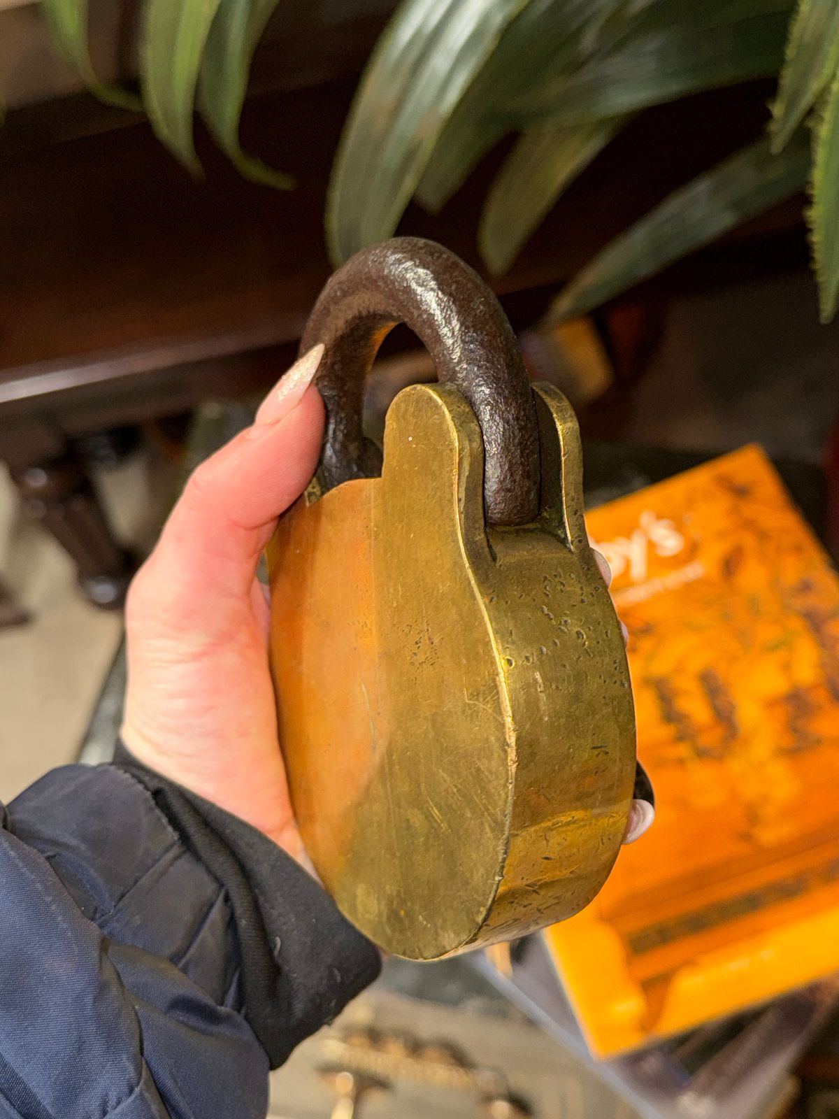 Brass Chubbs Of London St Paul’s Chyd Antique Padlock With Original Working Key photo furniture