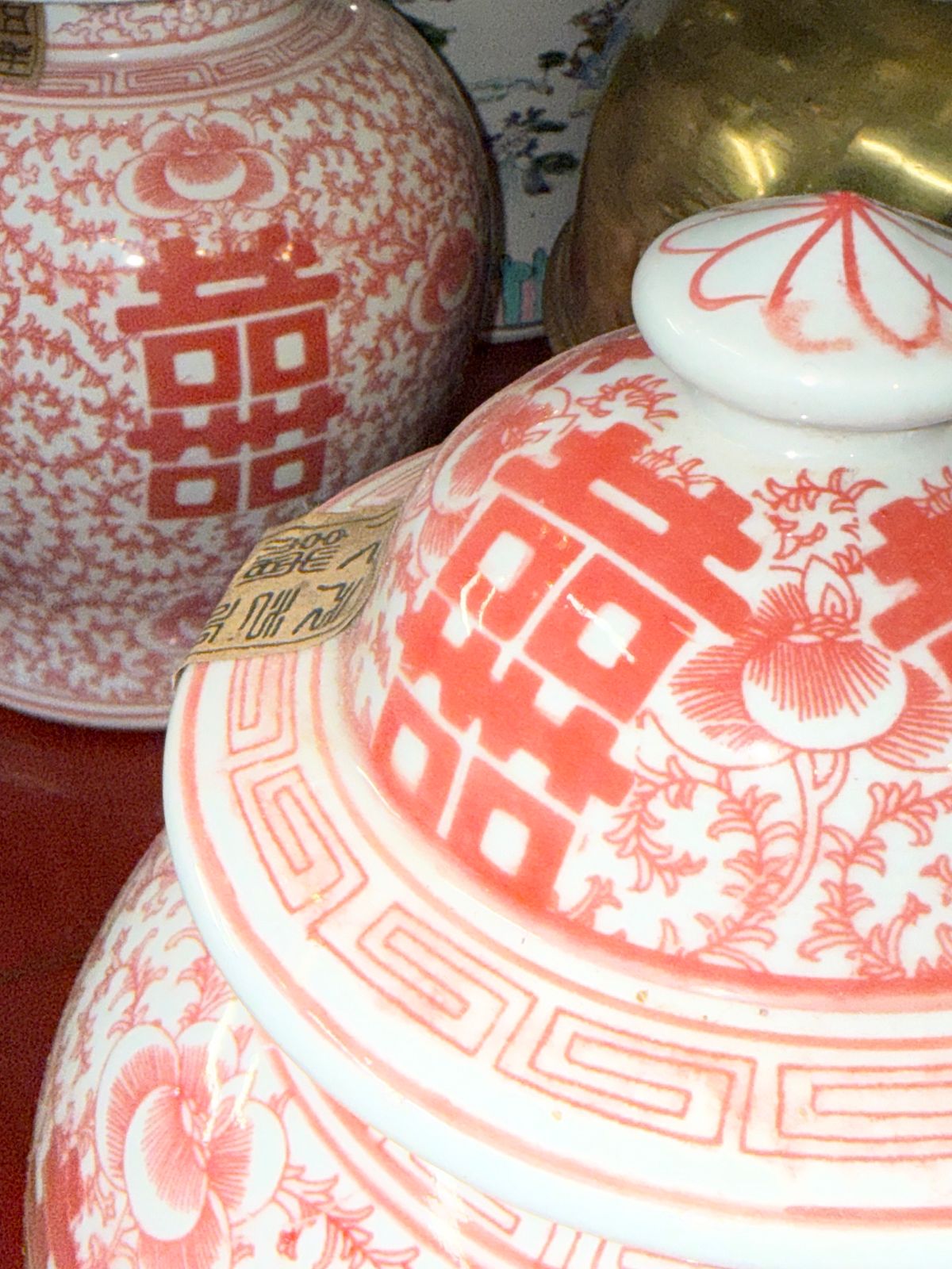 Sweet Chinese Tes Vases Ginger Jars Urns Oriental Vase Decor photo buy