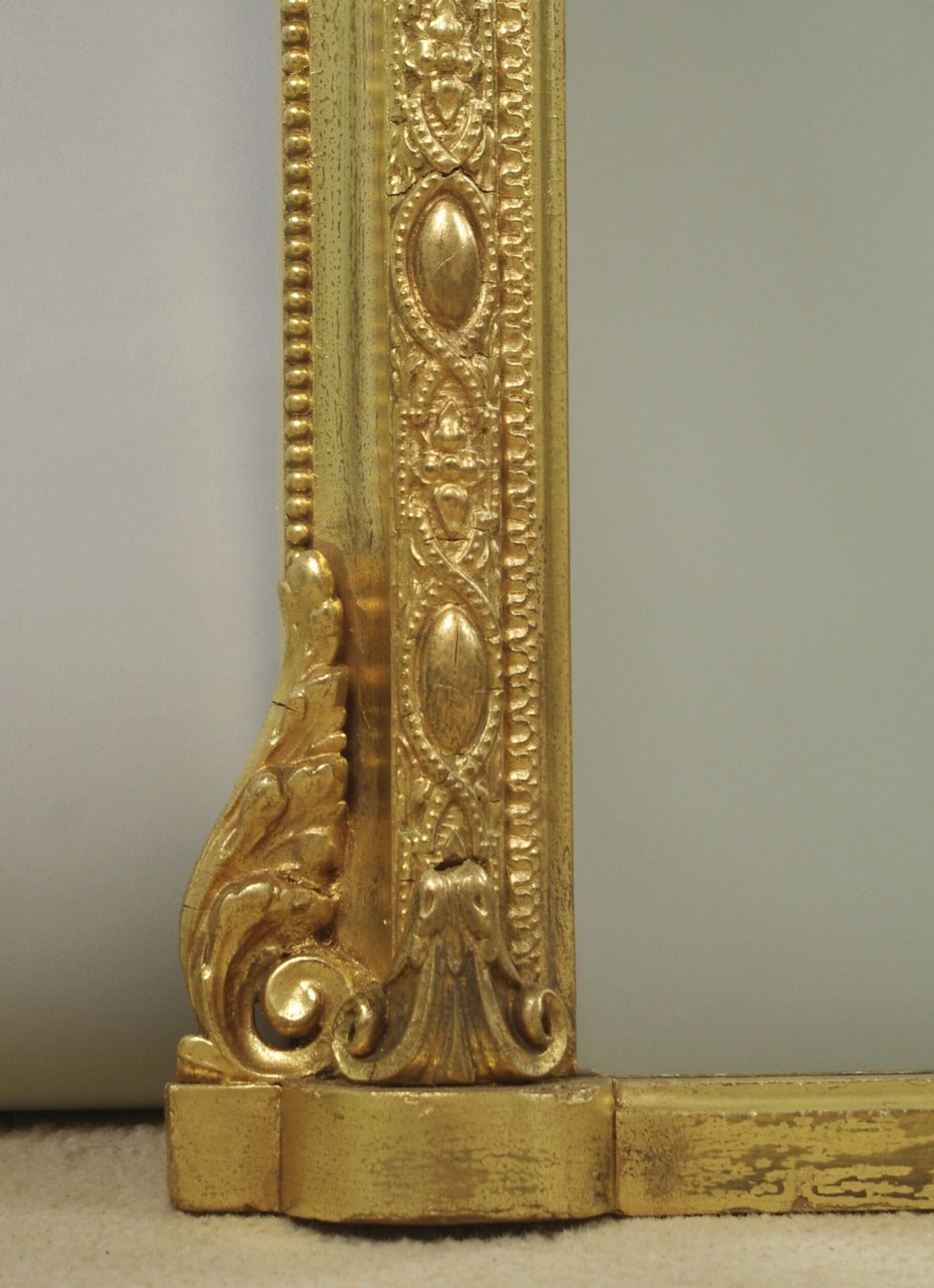 Victorian Gilt Overmantle Mirror photo vinterior