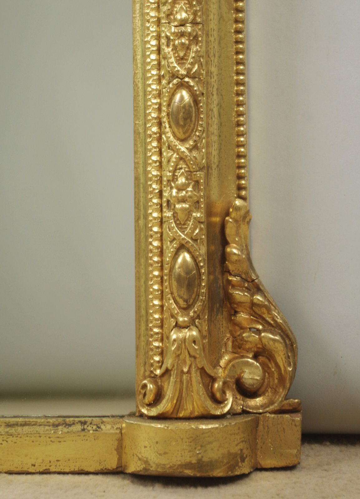 Victorian Gilt Overmantle Mirror photo buy