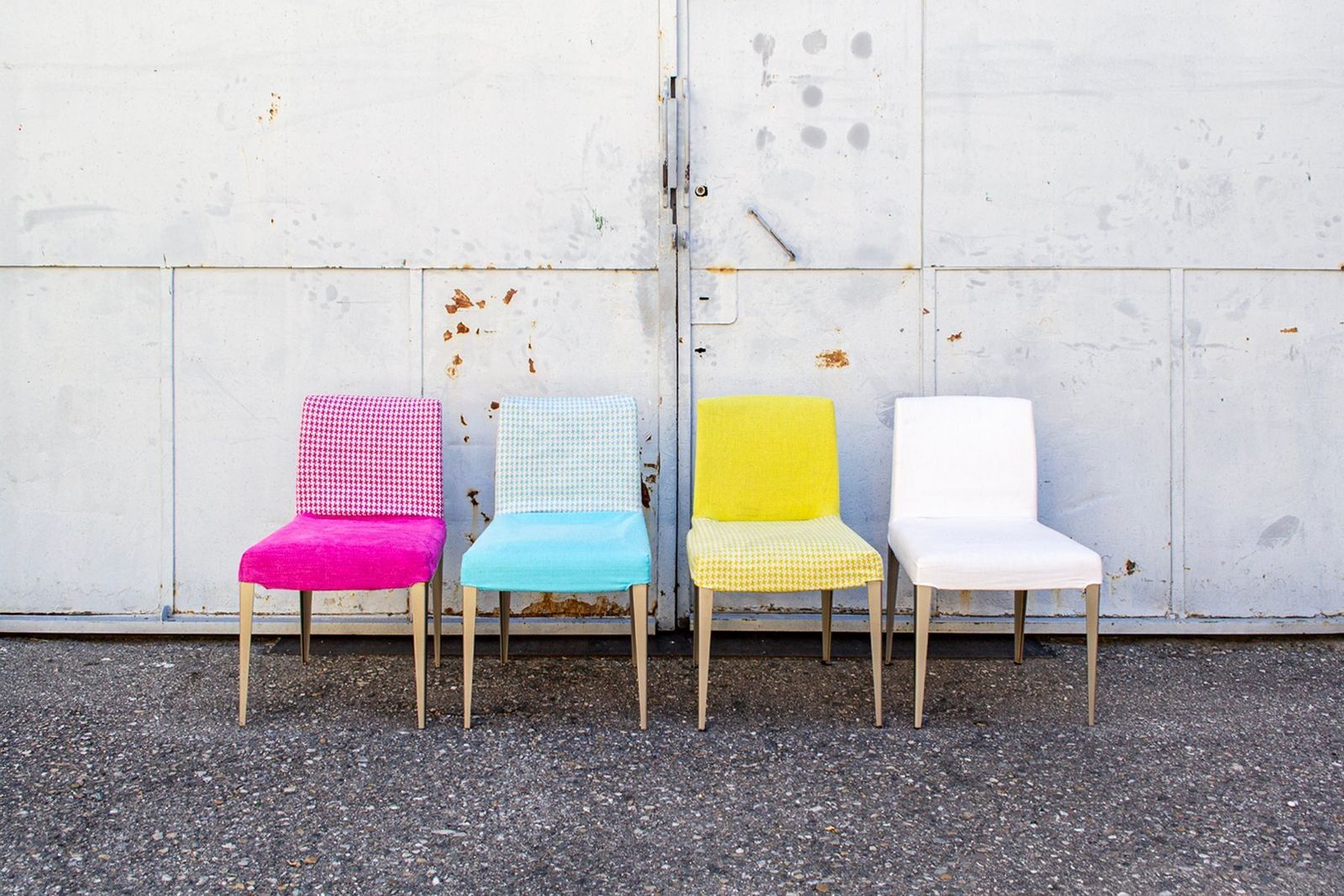 Melandra Stoelen Van Antonio Citterio Voor B&B Italia, 1996, Set Van 4