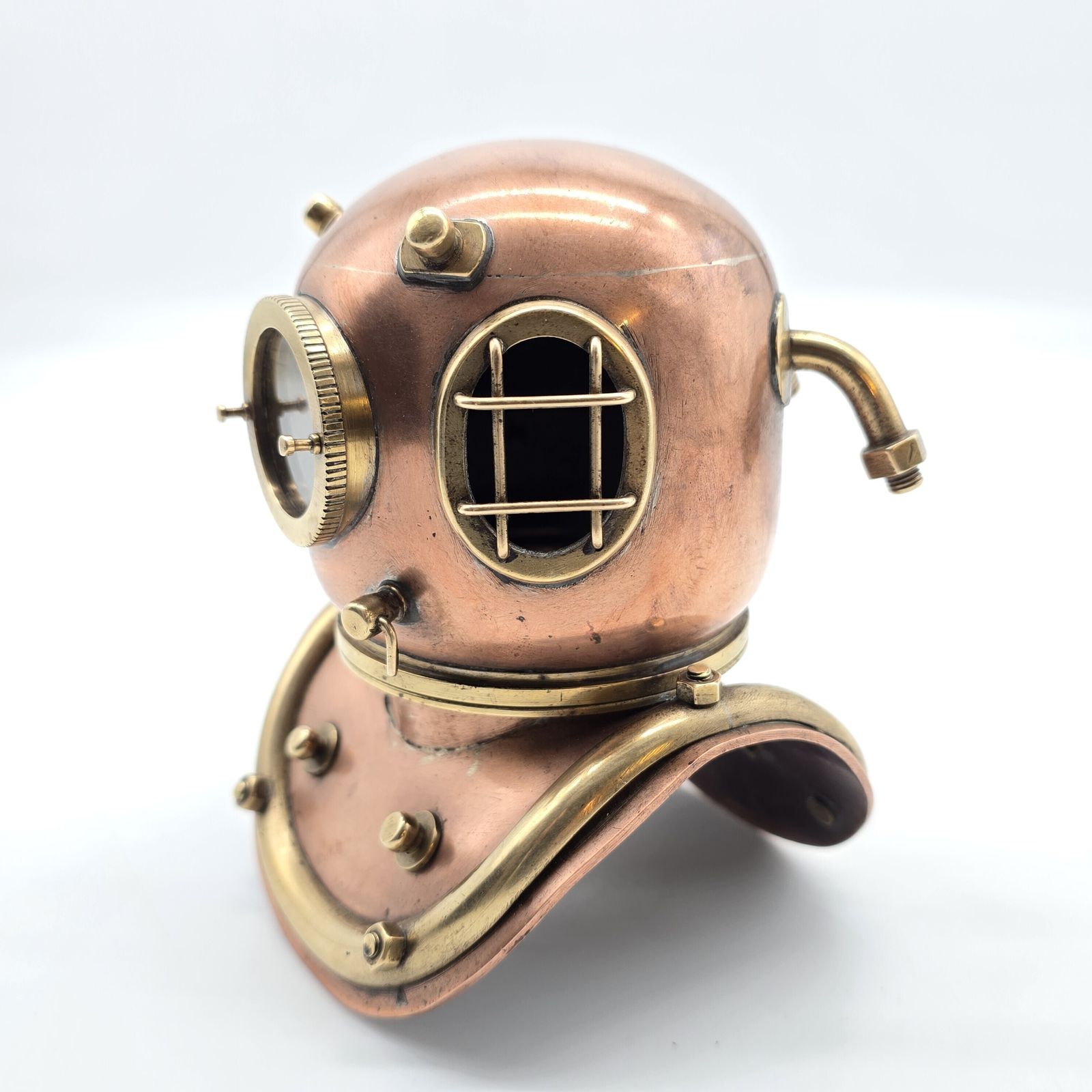 Miniature Copper Divers Helmet In A 19th Century Style. Circa 1930 photo buy