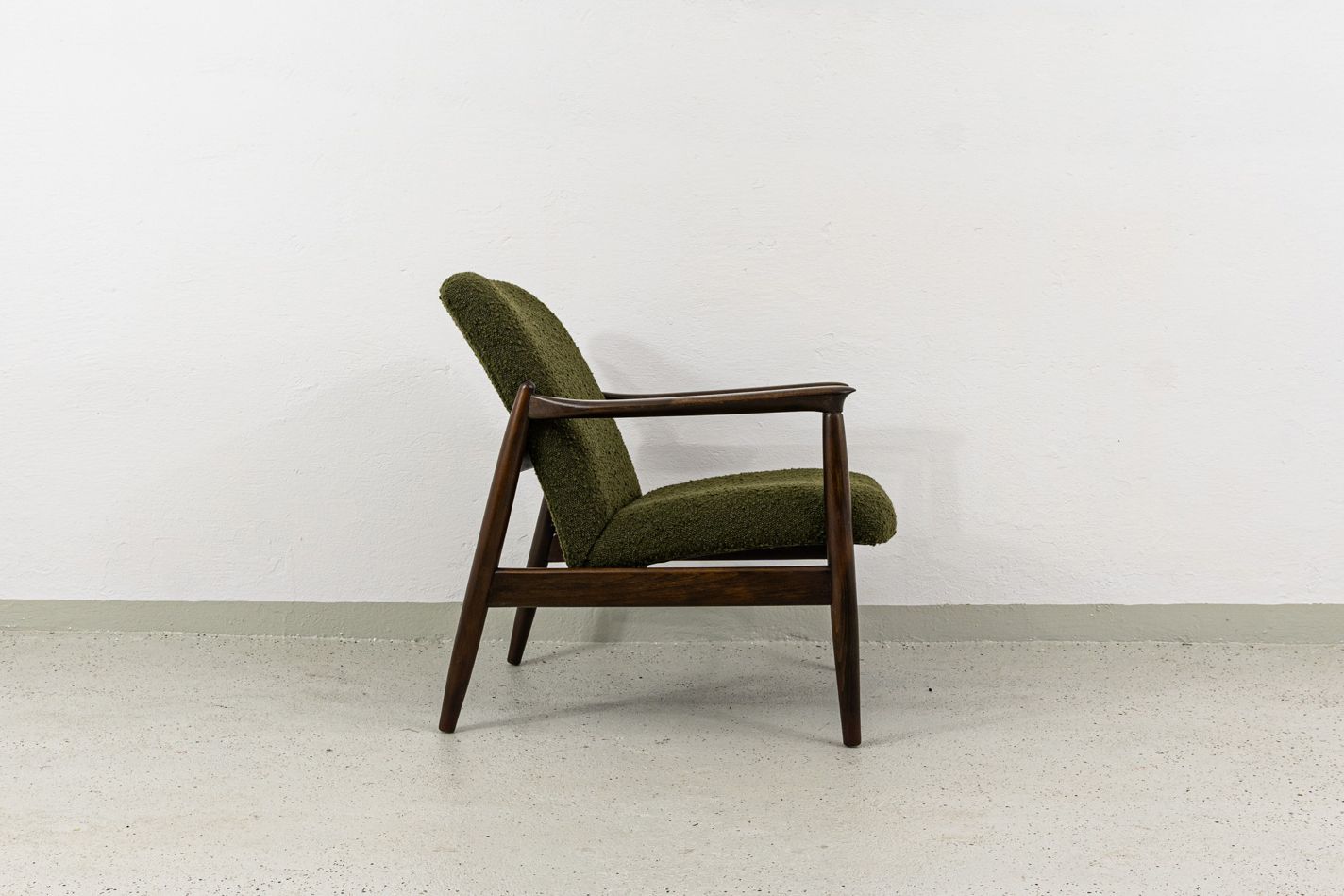 Mid Century Modern Armchair By Edmund Homa, Gfm, Poland, 1960's photo furniture