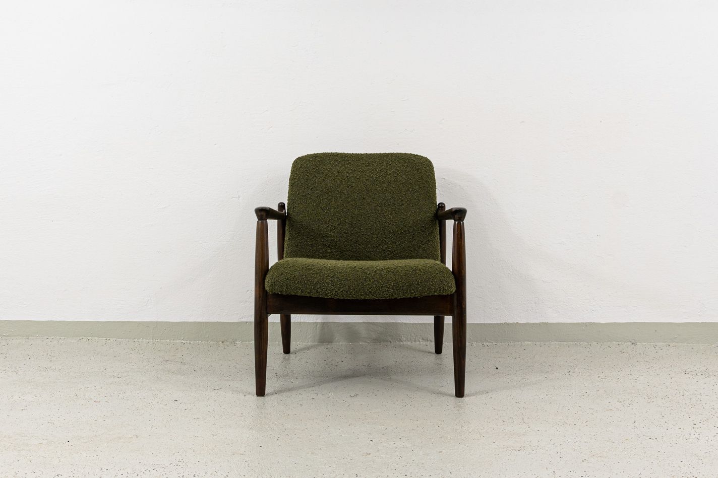 Mid-Century Modern Fauteuil van Edmund Homa, GFM, Polen, jaren 1960 photo Meubels