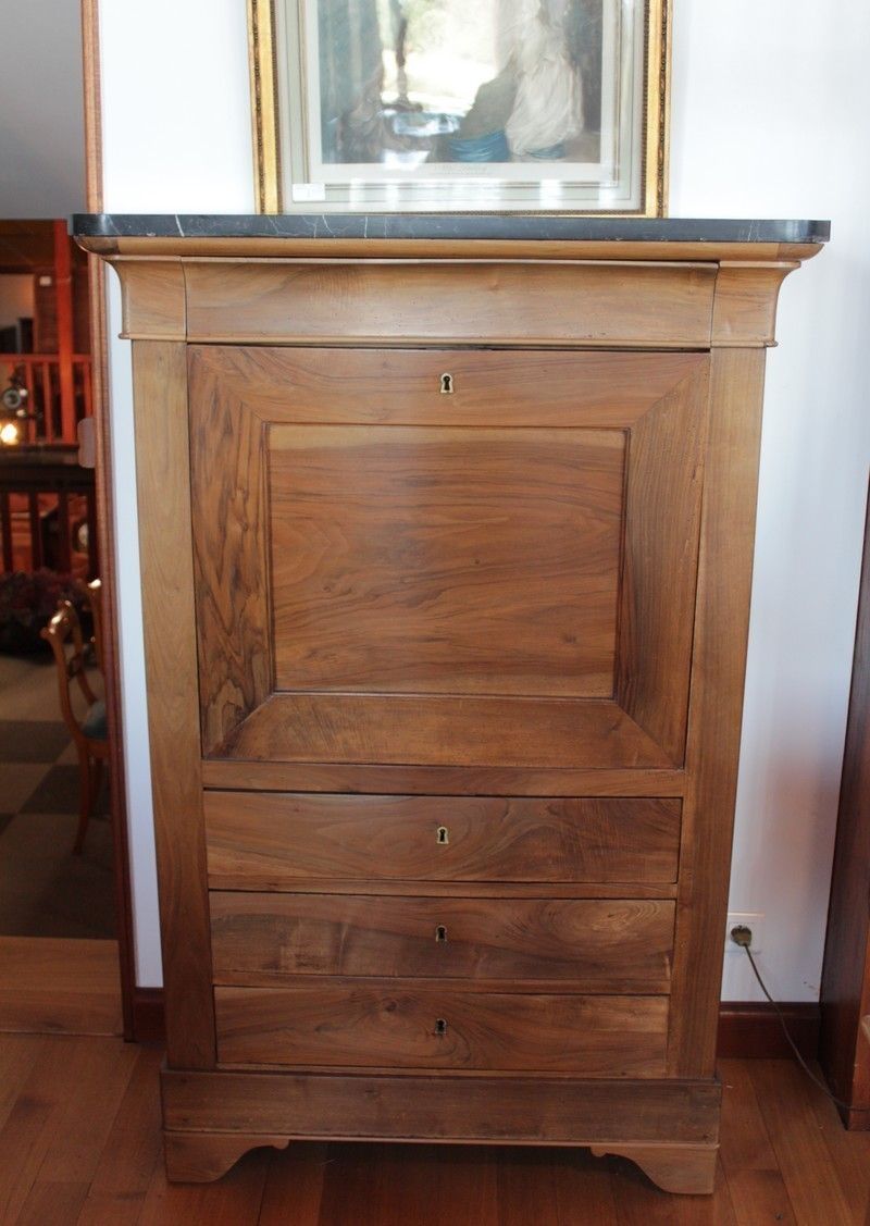 Restoration Secretary Walnut 19th