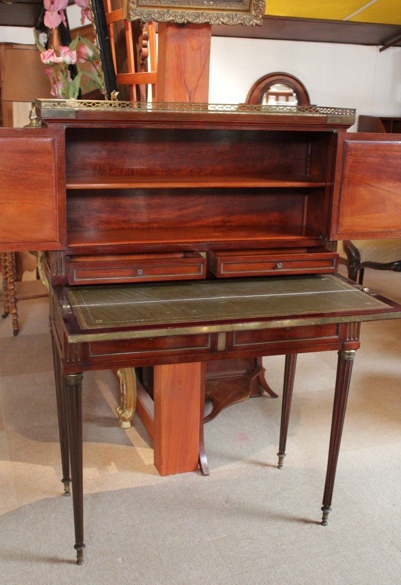 Office Lady Louis XVI Mahogany 19th photo Furniture