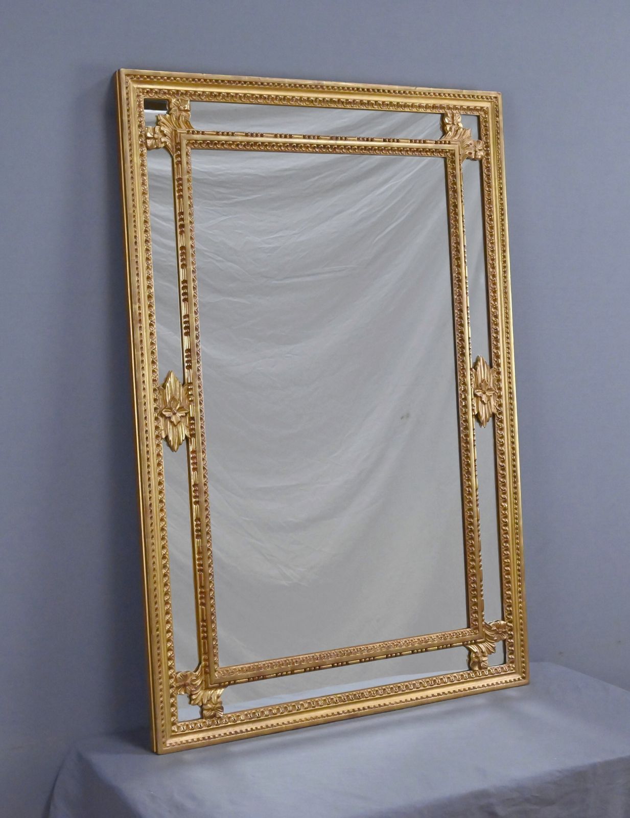 photo for sale Large Mirror With Parcloses, Louis XVI Style – Mid 20th Century