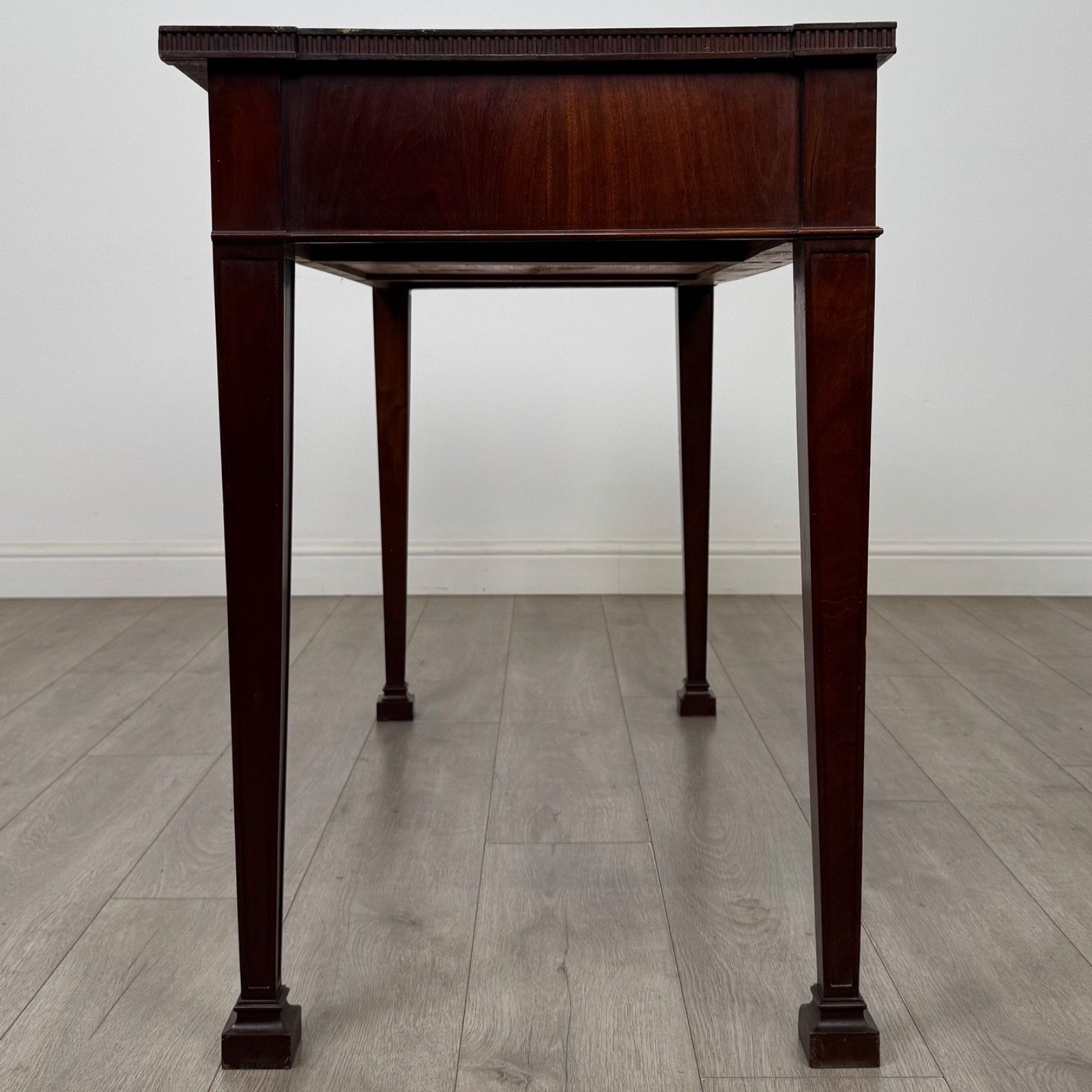Antique 20th Century Regency Style Writing Table In Mahogany ( Af 5760 ) photo buy