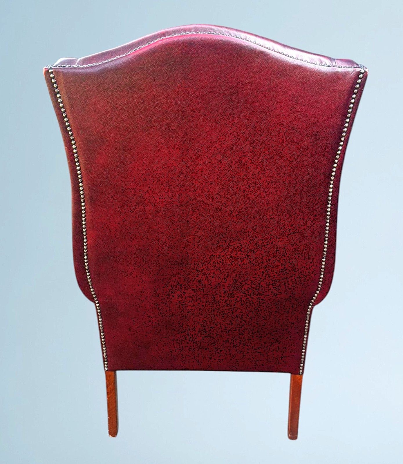 Queen Anne High Back Chesterfield Leather Armchair photo 524.99