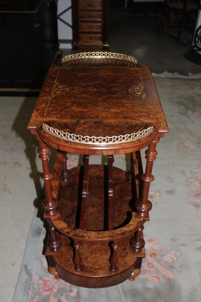 Georgian English Walnut Music Cabinet photo for sale