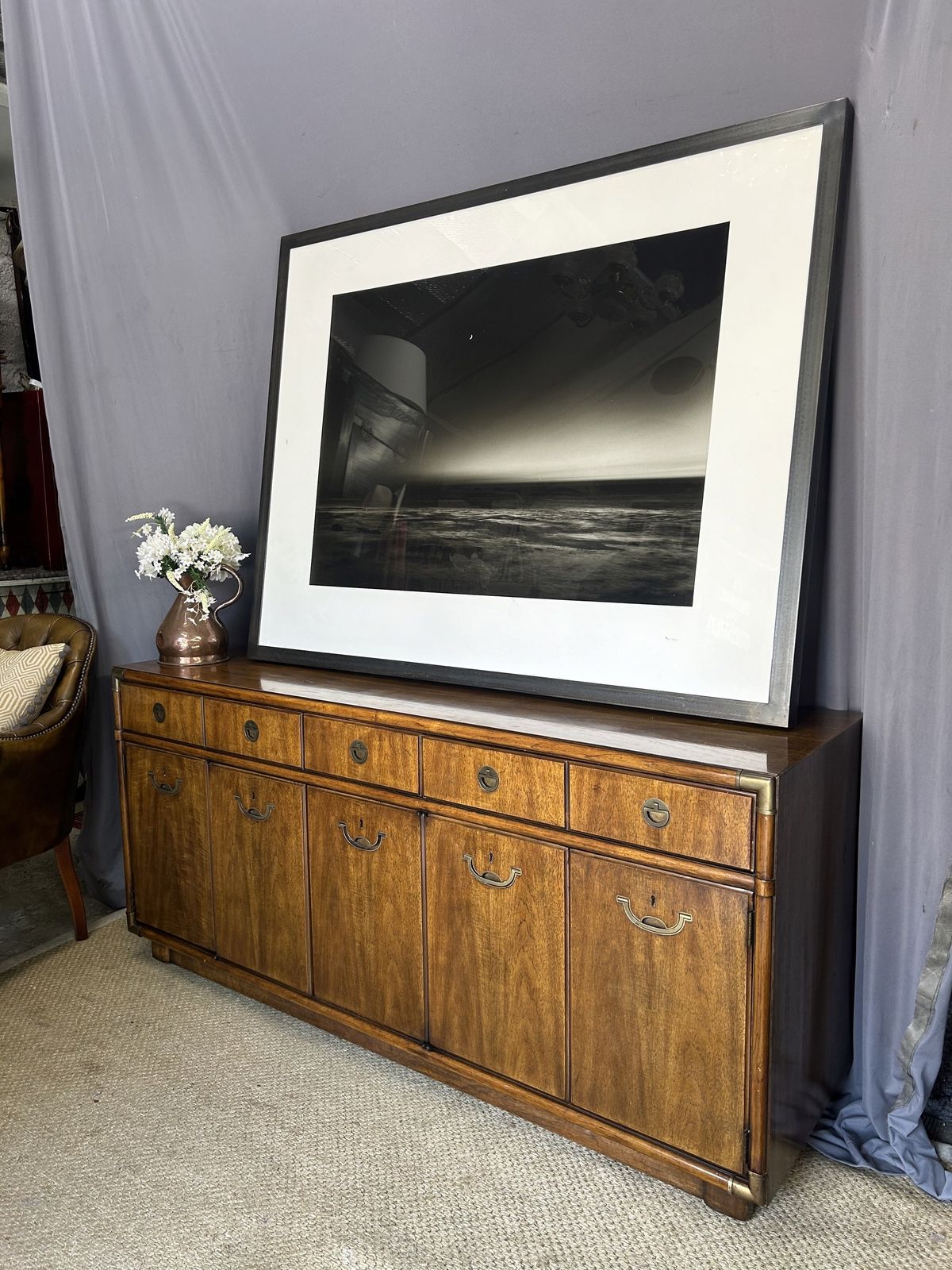 Large Photography Print In The Style Of Minor White Wall Hanging Artwork photo vintage