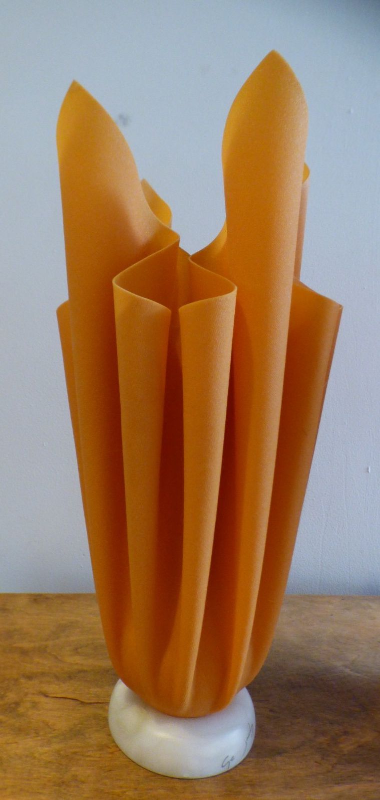 Georgia Jacob Ophelie French Vintage Handkerchief Flame Lamps  X 2 Available Vgc photo vinterior