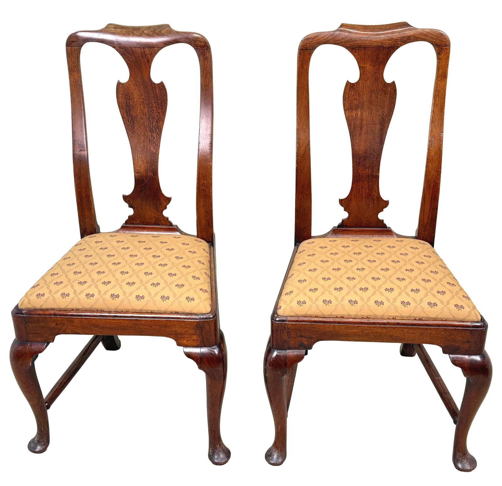 Harlequin Set Of 10 Early 18th Century Walnut Dining Chairs (England, Circa 1715) photo furniture