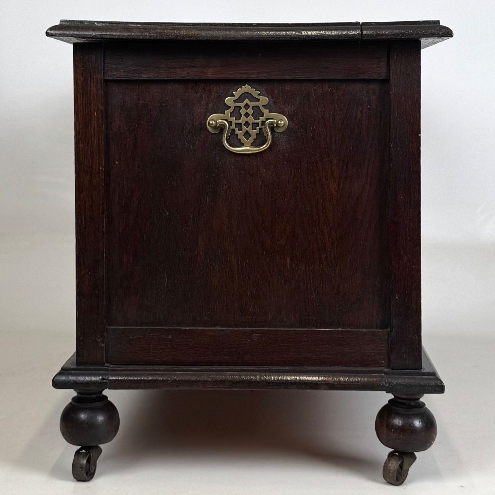 Antique 20th Century Edwardian Blanket Box In Oak ( Af 5788 ) photo for sale