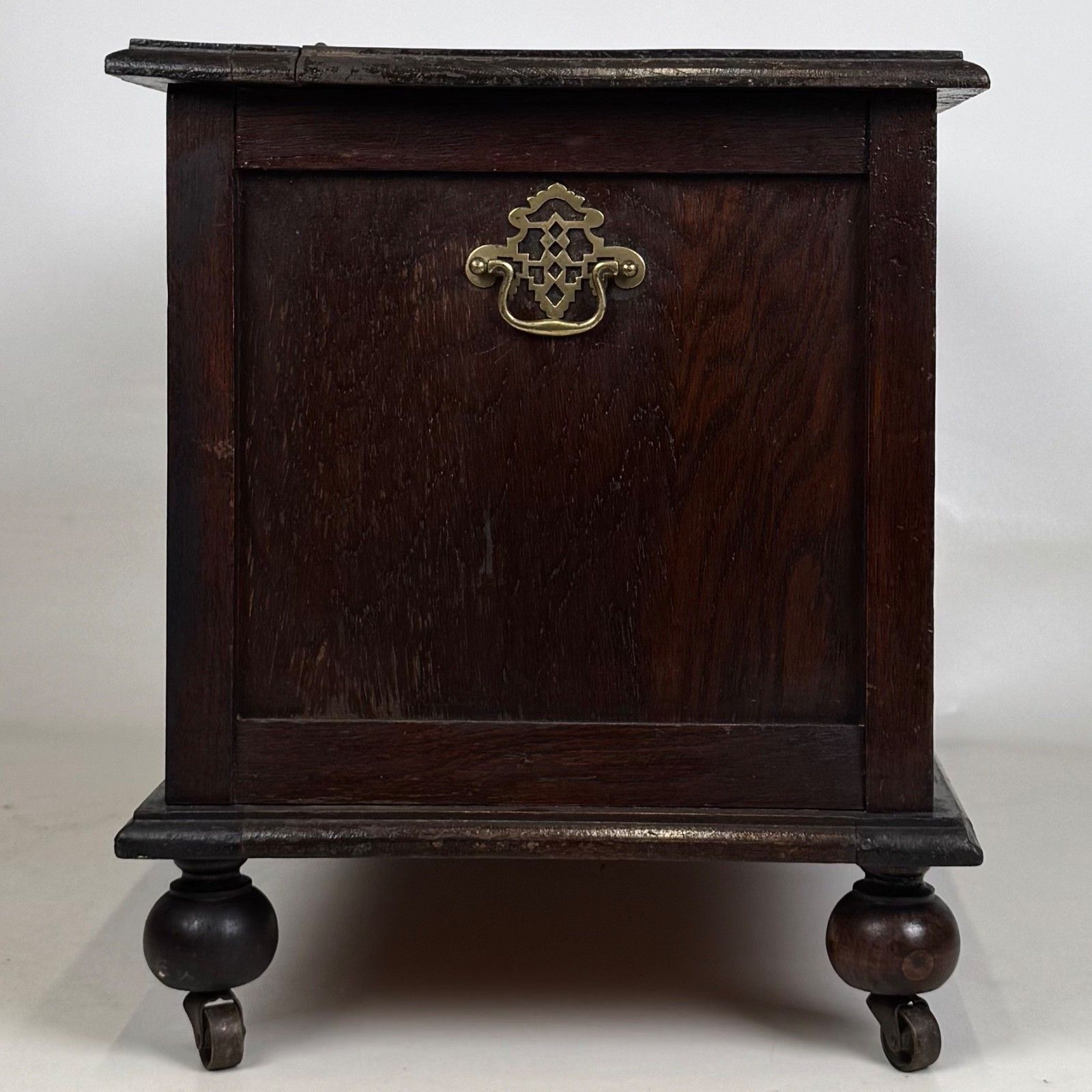 Antique 20th Century Edwardian Blanket Box In Oak ( Af 5788 ) photo buy