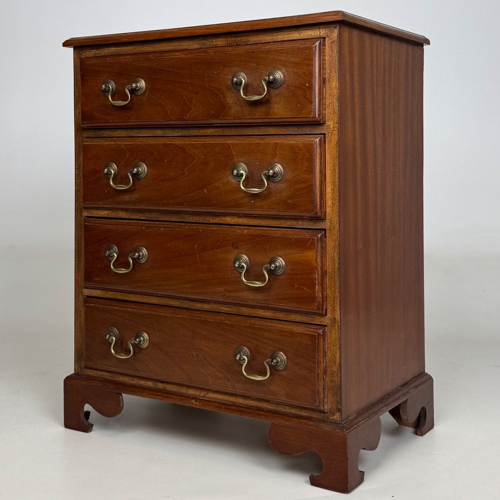 Antique 20th Century Small Chest Of Drawers In Mahogany ( Af 5792 ) photo furniture
