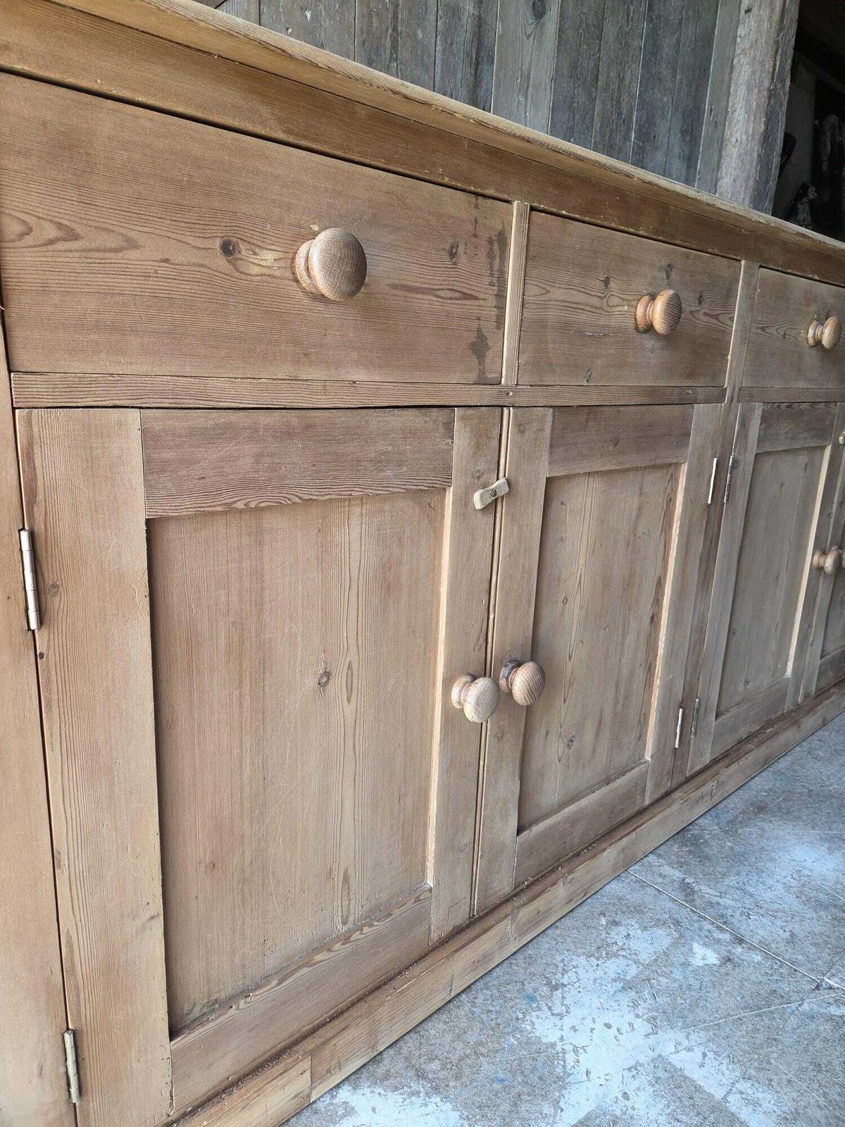 photo for sale Vintage Edwardian Dresser With Drawers And Storage Space.