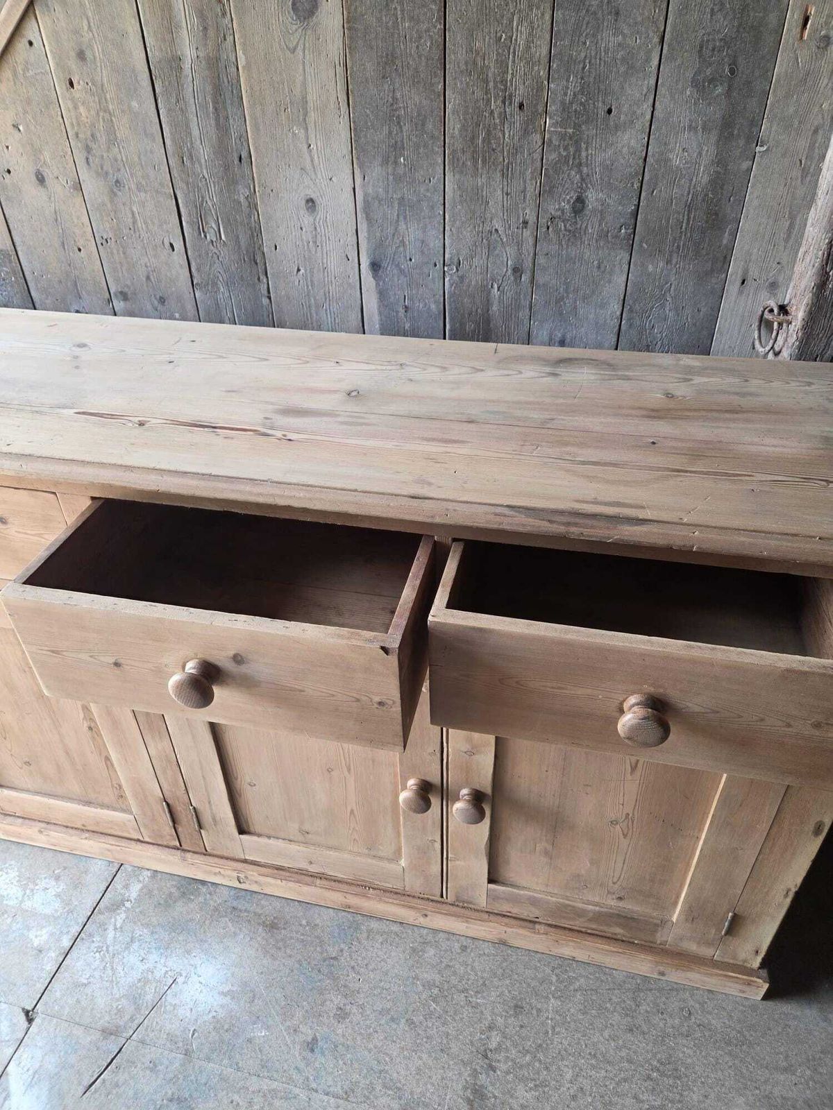 Furniture Vintage Edwardian Dresser With Drawers And Storage Space. photo