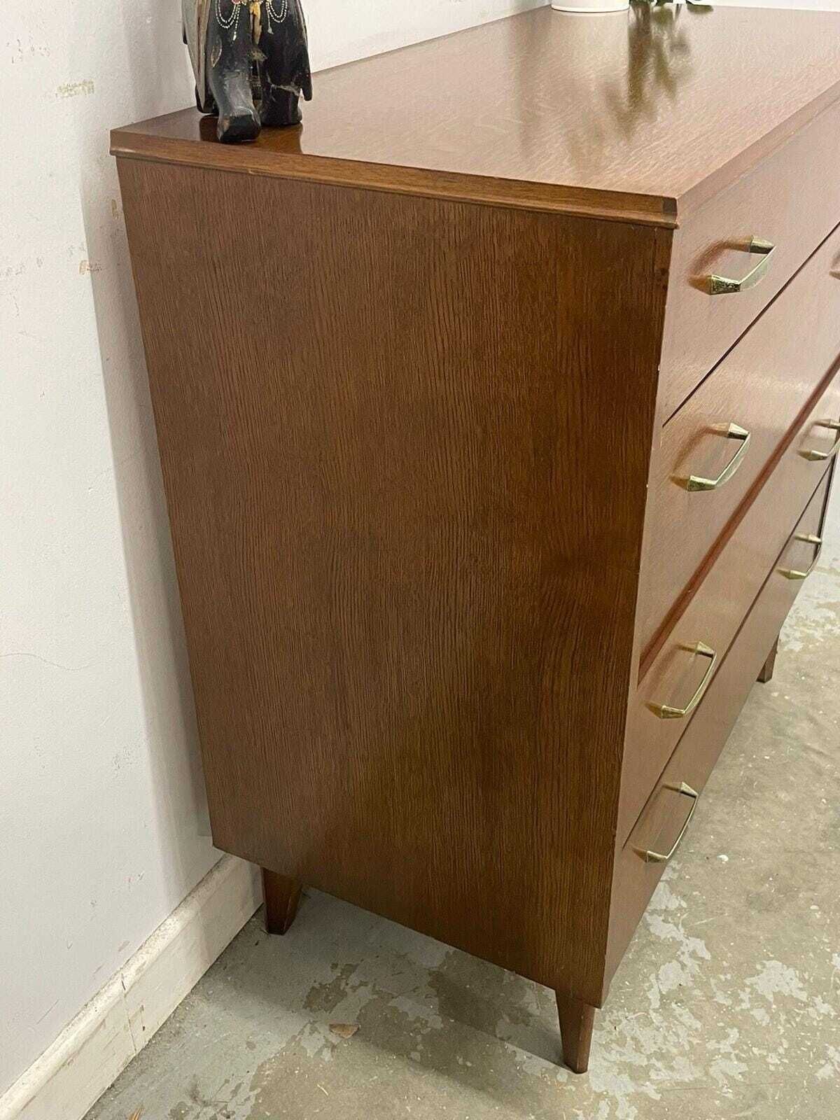 Furniture Mid Century Modern Chest Of Drawers 4 Drawer Bedroom Storage Cabinet photo