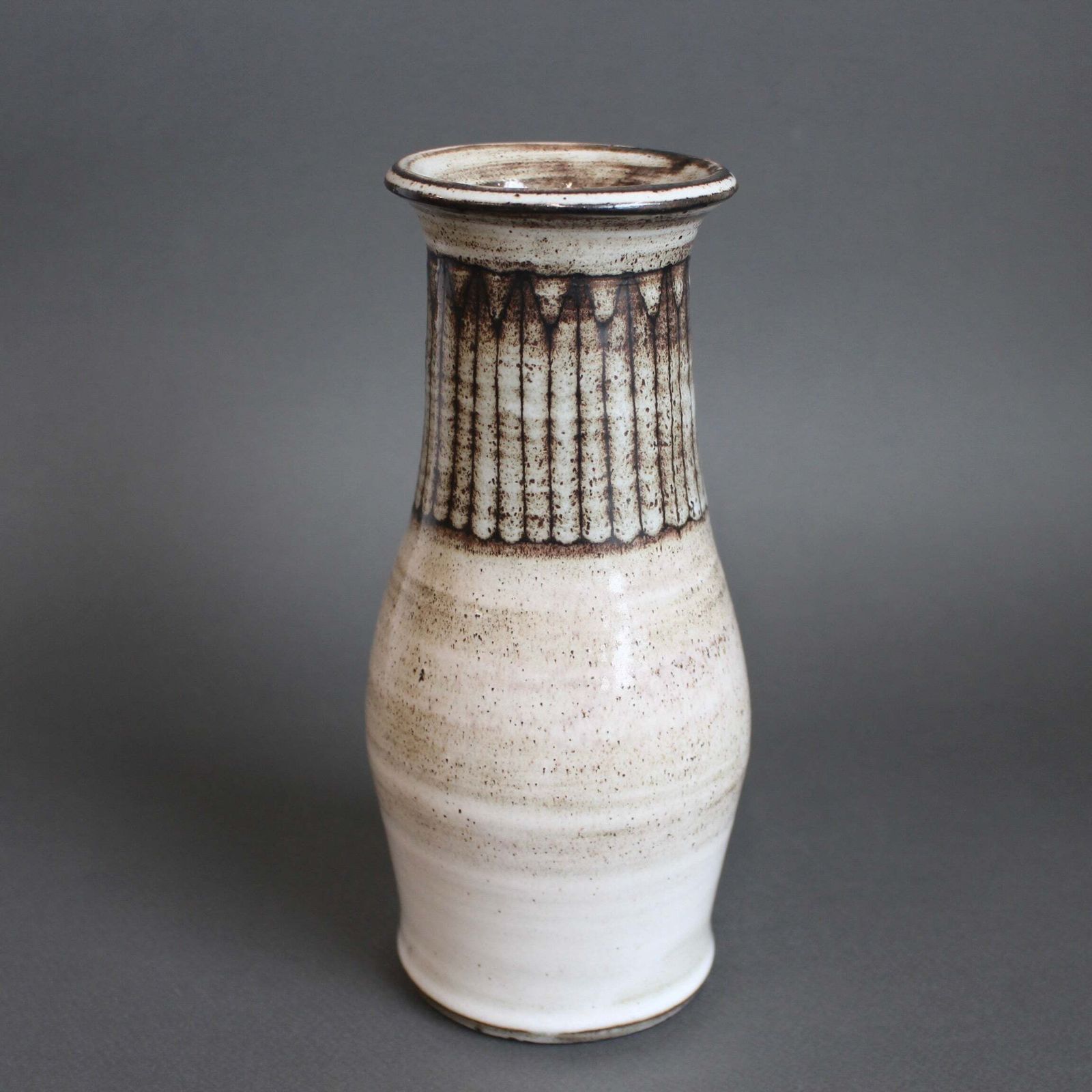 Mid Century French Ceramic Vase By Jacques Pouchain   Atelier Dieulefit (Circa 1960s) photo furniture