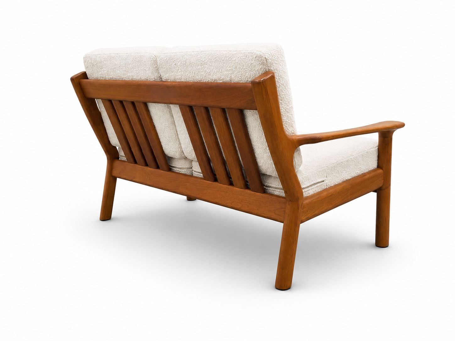Juul Kristensen For Golstrup Two Seater Sofa In Ivory Boucle photo 1300.0