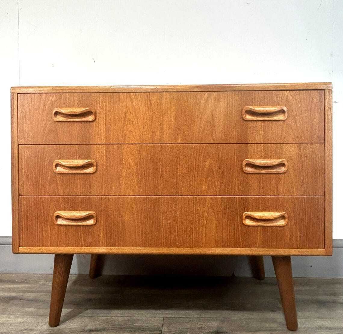 Superb Mid Century Teak Chest Of Drawers On Legs G Plan Fresco