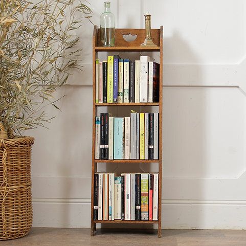 Bespoke Early 20th Century Honey Oak Bookcase photo furniture