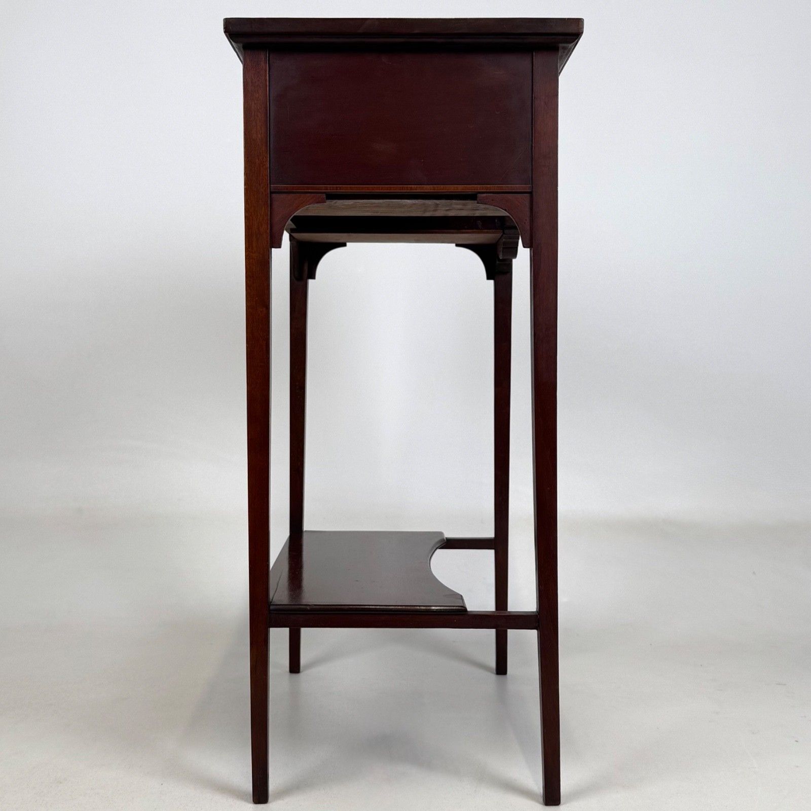 Antique 20th Century Edwardian Side Table In Mahogany ( Af 5789 ) photo buy