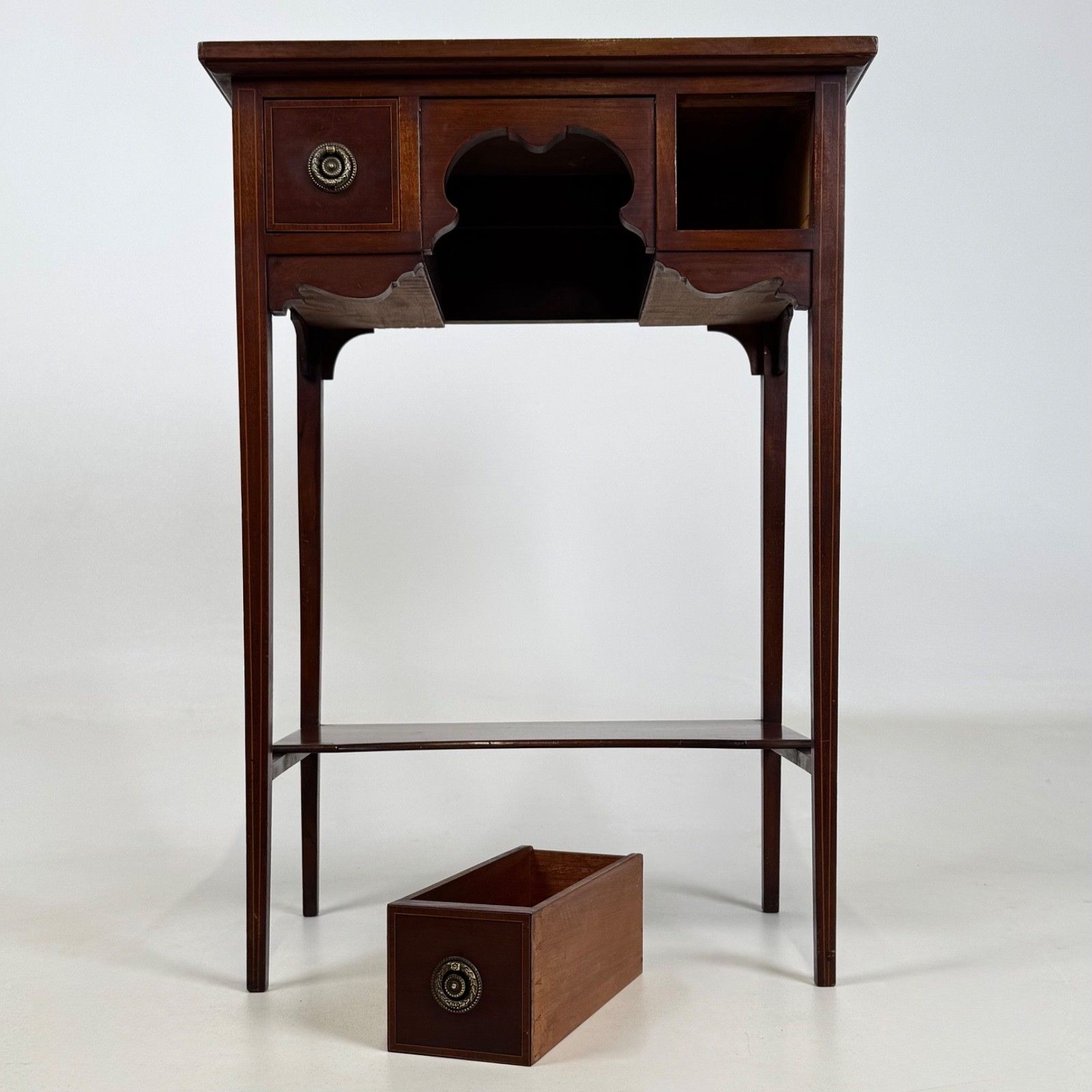 photo for sale Antique 20th Century Edwardian Side Table In Mahogany ( Af 5789 )