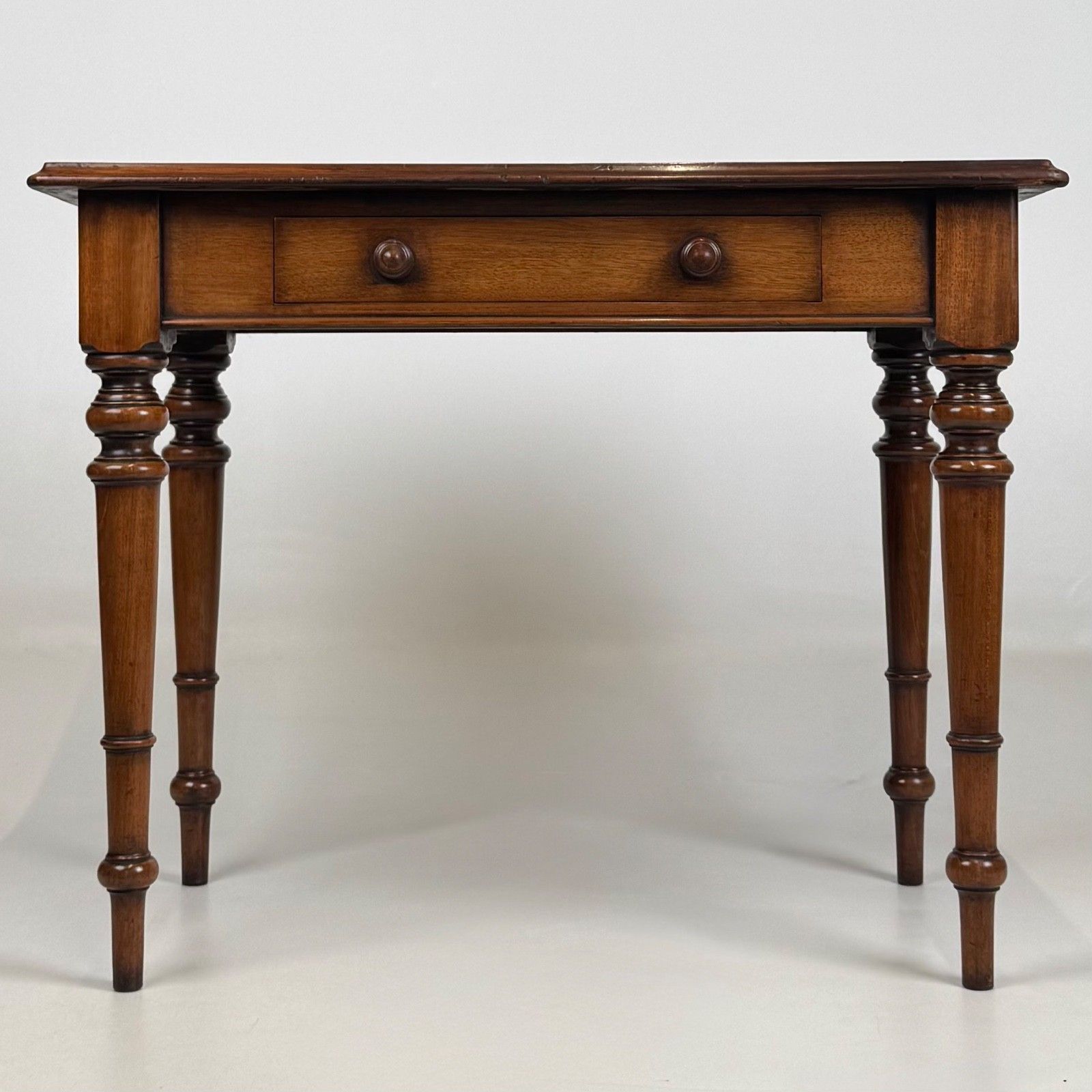 Antique 19th Century Victorian Side Table In Mahogany ( Af 5783 )