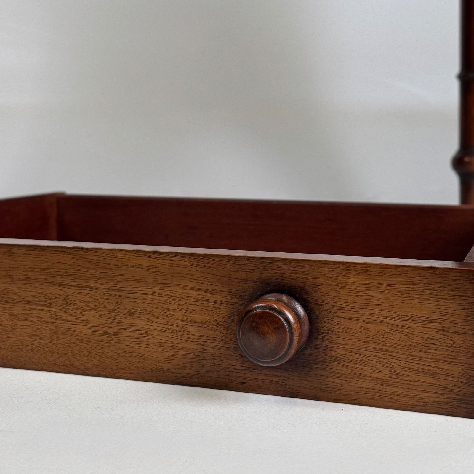Furniture Antique 19th Century Victorian Side Table In Mahogany ( Af 5783 ) photo