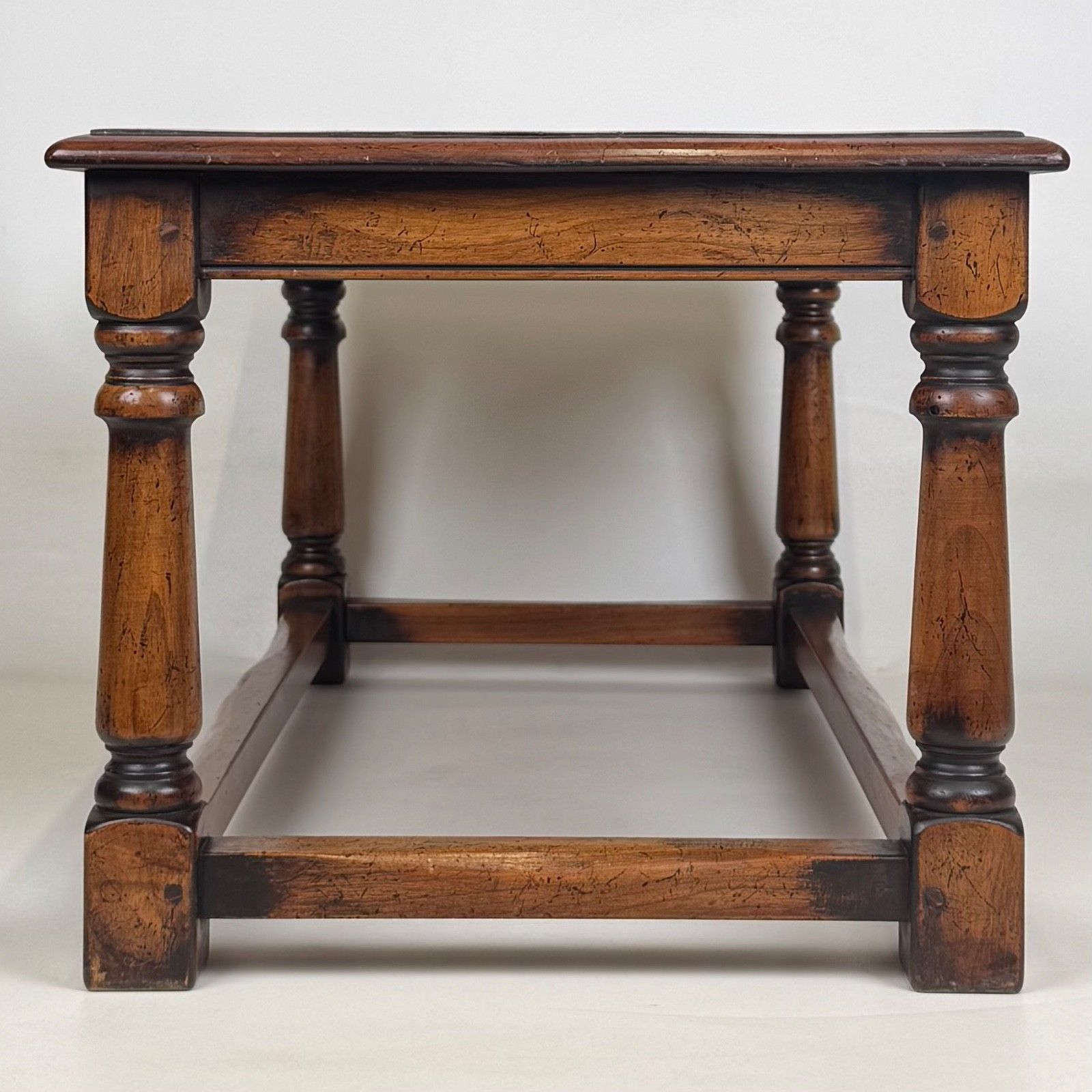 Antique 20th Century Good Quality Coffee Table In Elm ( Af 5793 ) photo for sale