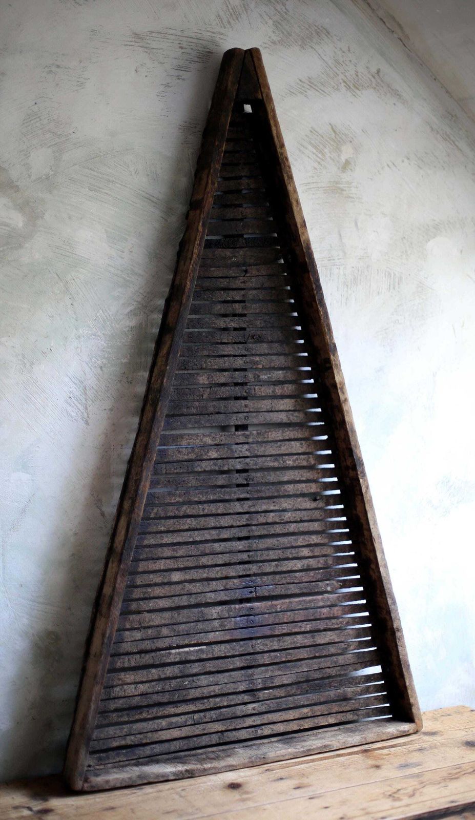 Large Antique Wooden Fruit Drying Rack French Prune Dryer Primitive Barn Decor photo Home Decor