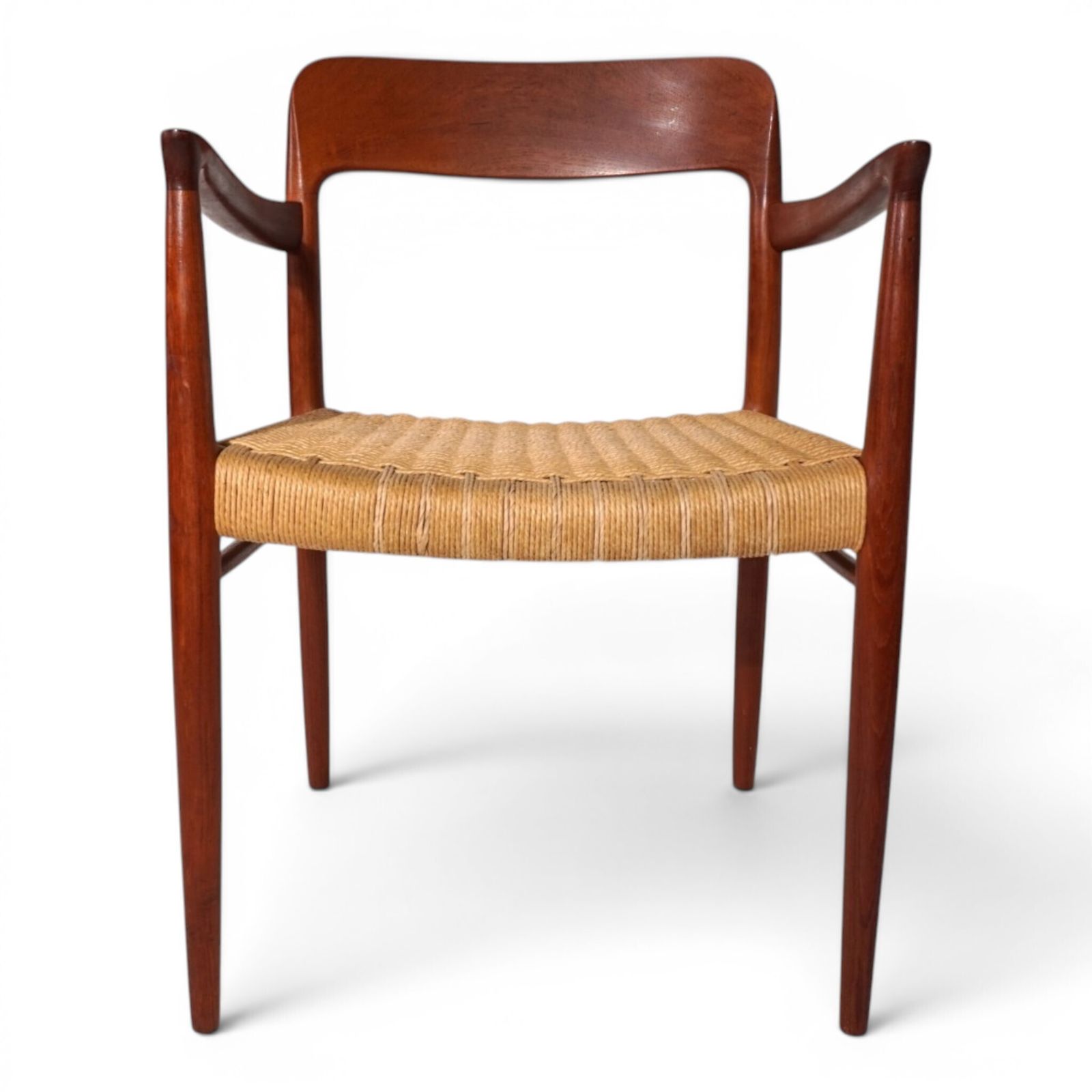 Møller Model 56 Teak Chair By Niels Otto Møller For J.L. Møllers, 1956 photo vintage