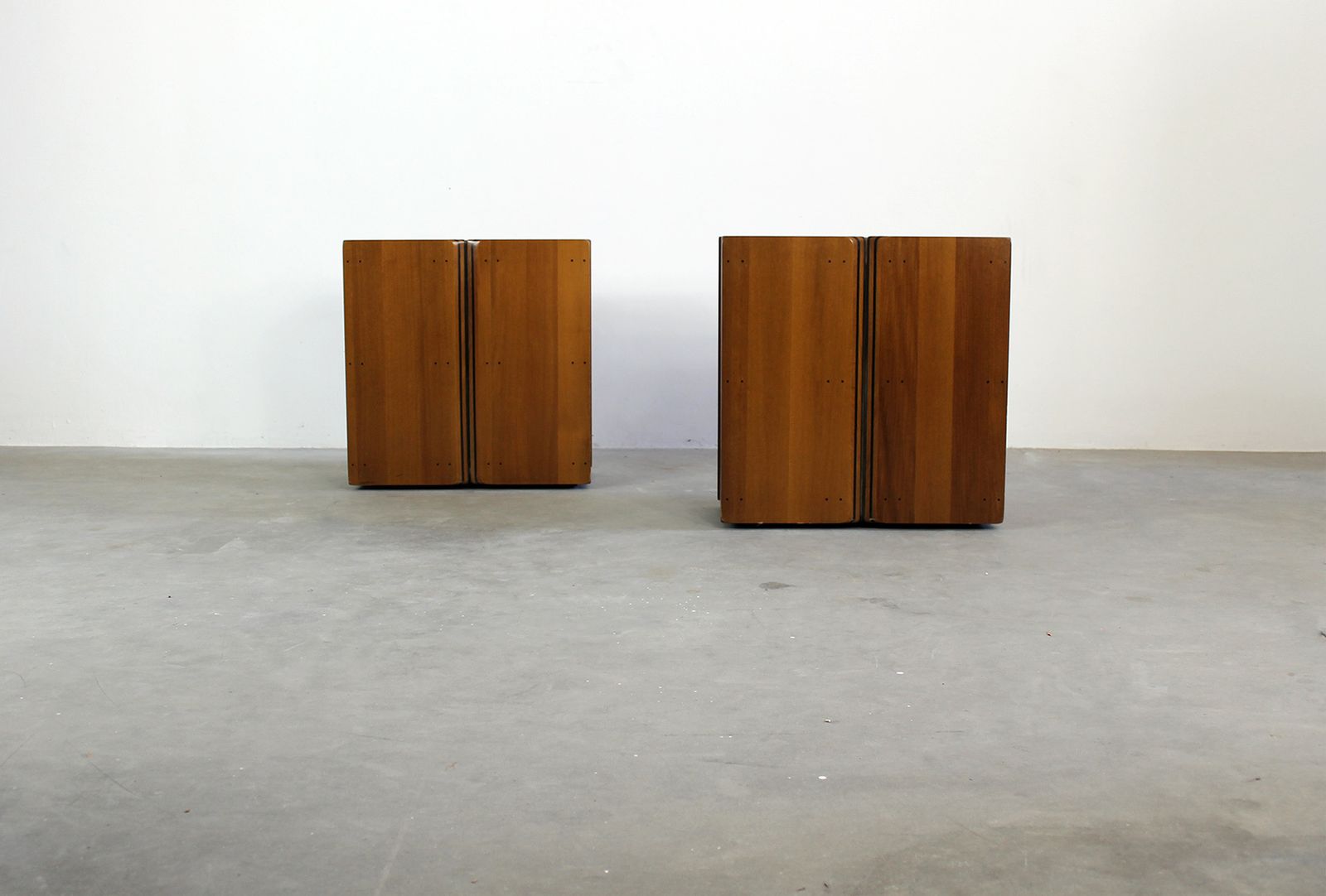 Tobia And Afra Scarpa Set Of Two Artona Nightstands By Maxalto 1975