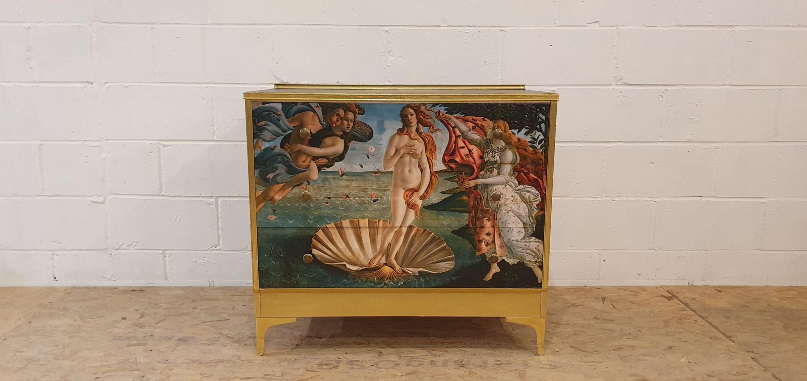Upcycled Mid Century Chest Of Drawers photo furniture