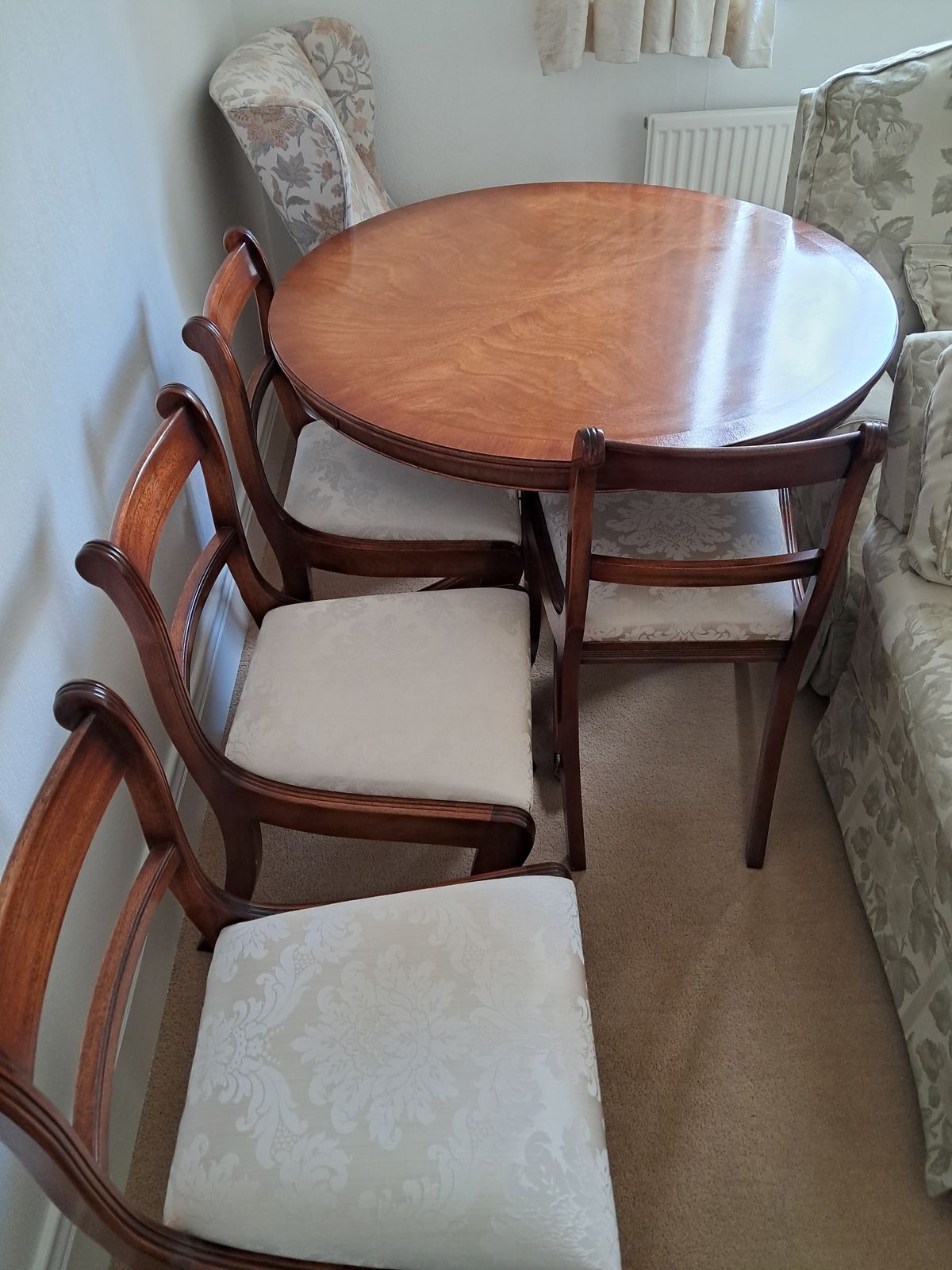 Reprodux Dining Table And Four Chairs photo for sale