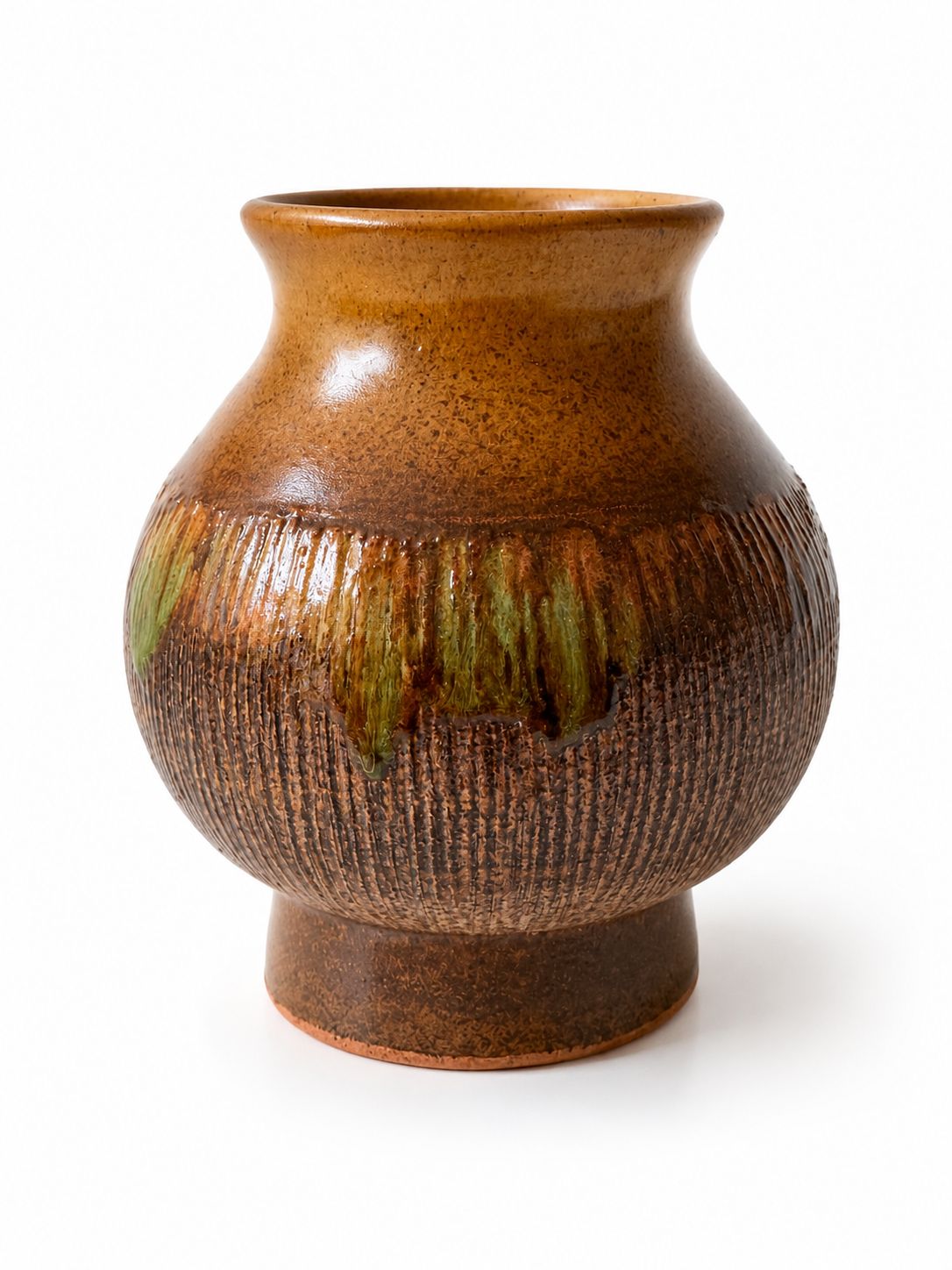 Mid-Century Modern vaas uit de jaren 1970 van Tilgmans, Zweden