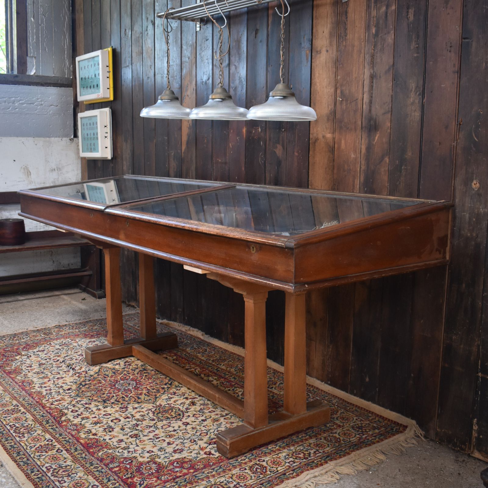 Antique Victorian Mahogany Museum Shop Lift Up Glass Counter Top Display Cabinet photo 895.0