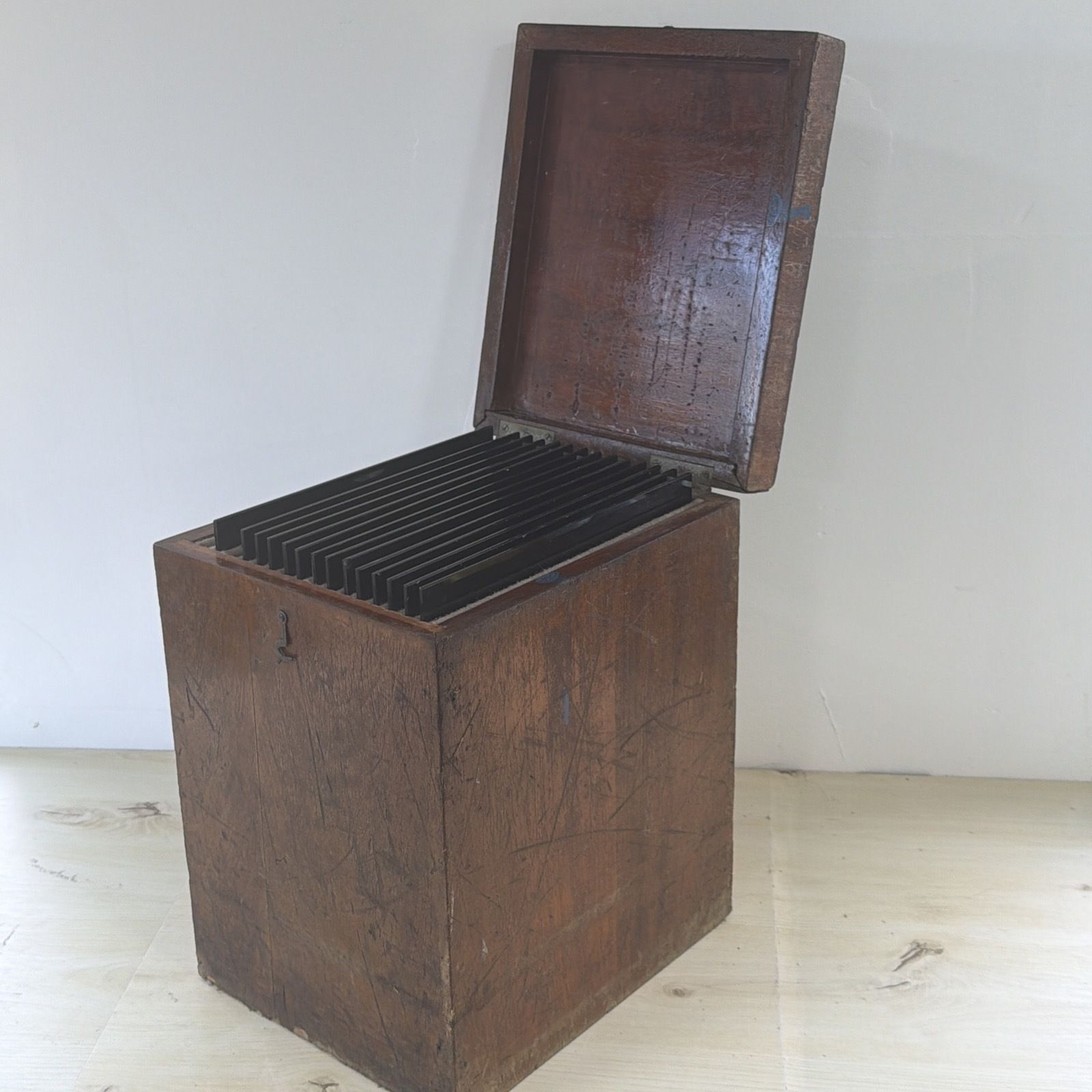Antique Calendar Number Slides photo furniture