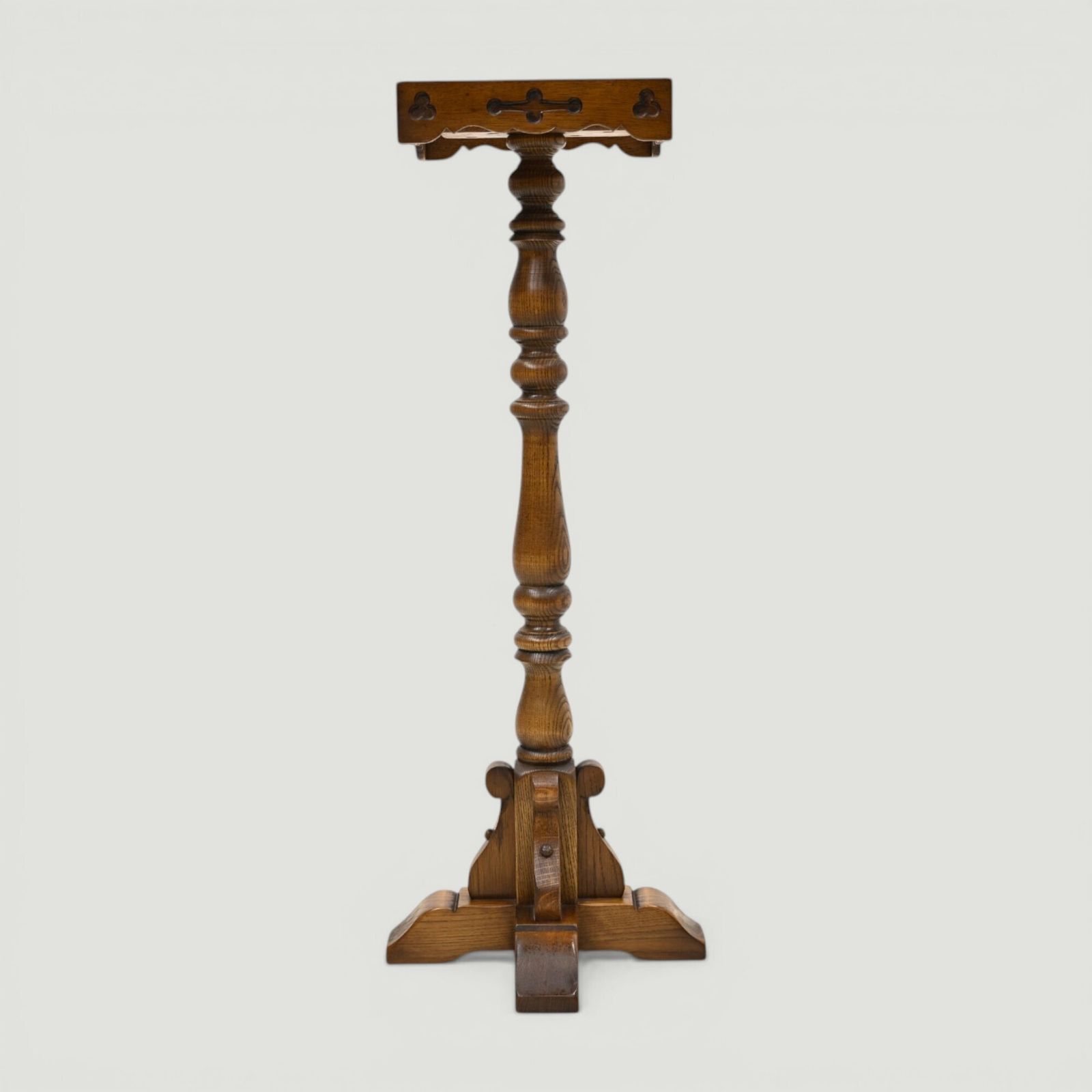 Old Charm Plant Stand Oak Light Oak Finish Model 2164 Free Nationwide Delivery photo vintage