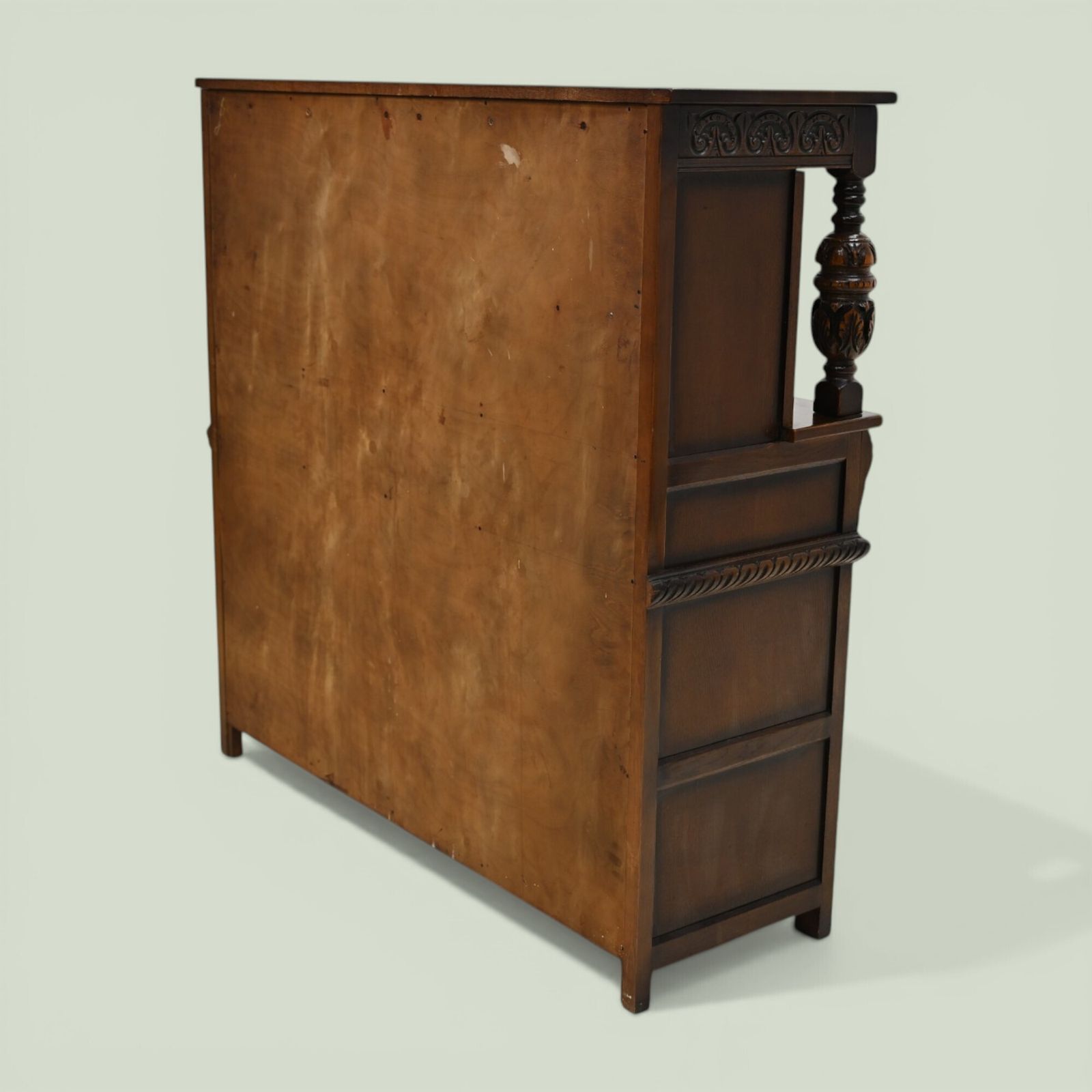 Old Charm Court Cupboard Oak Tudor Style Free Uk Delivery. photo vinterior